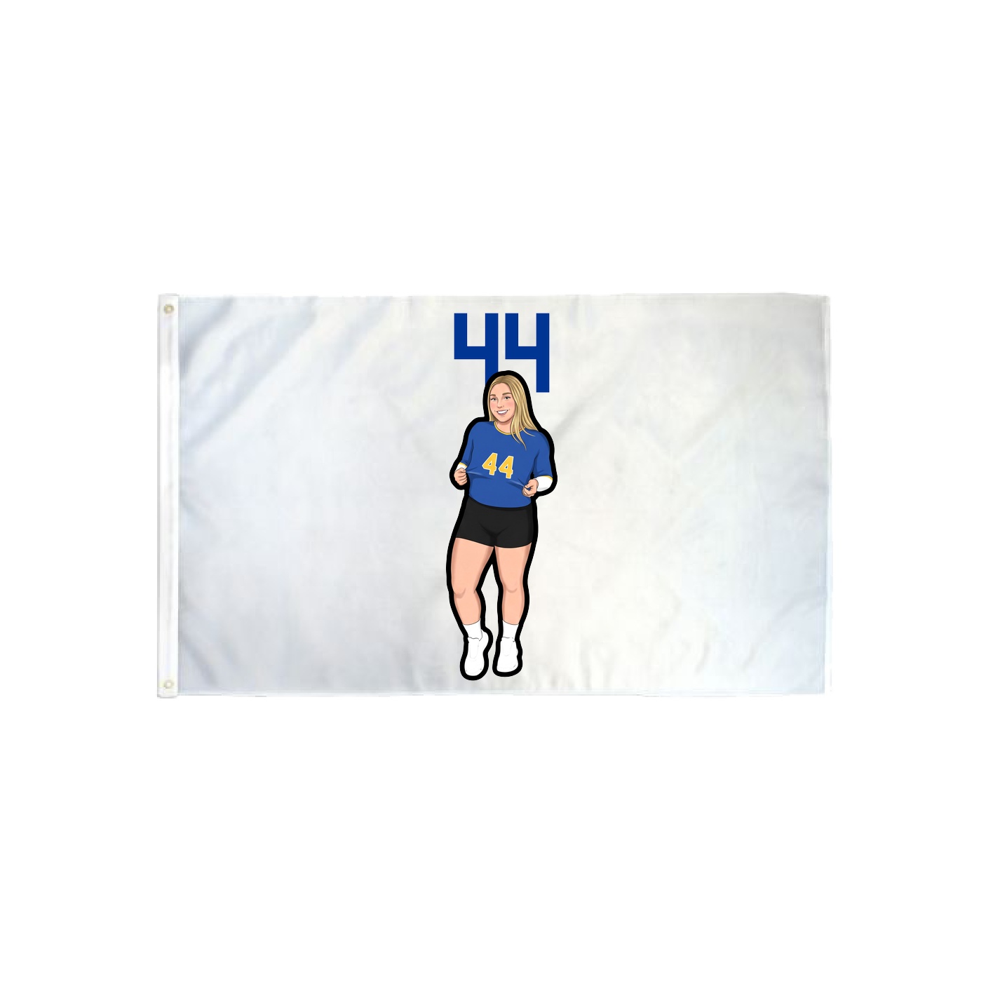 3x5 Flag — Number Top in Classic
