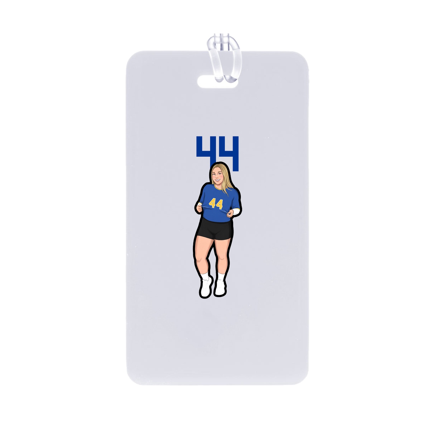 Bag Tag — Number Top in Classic
