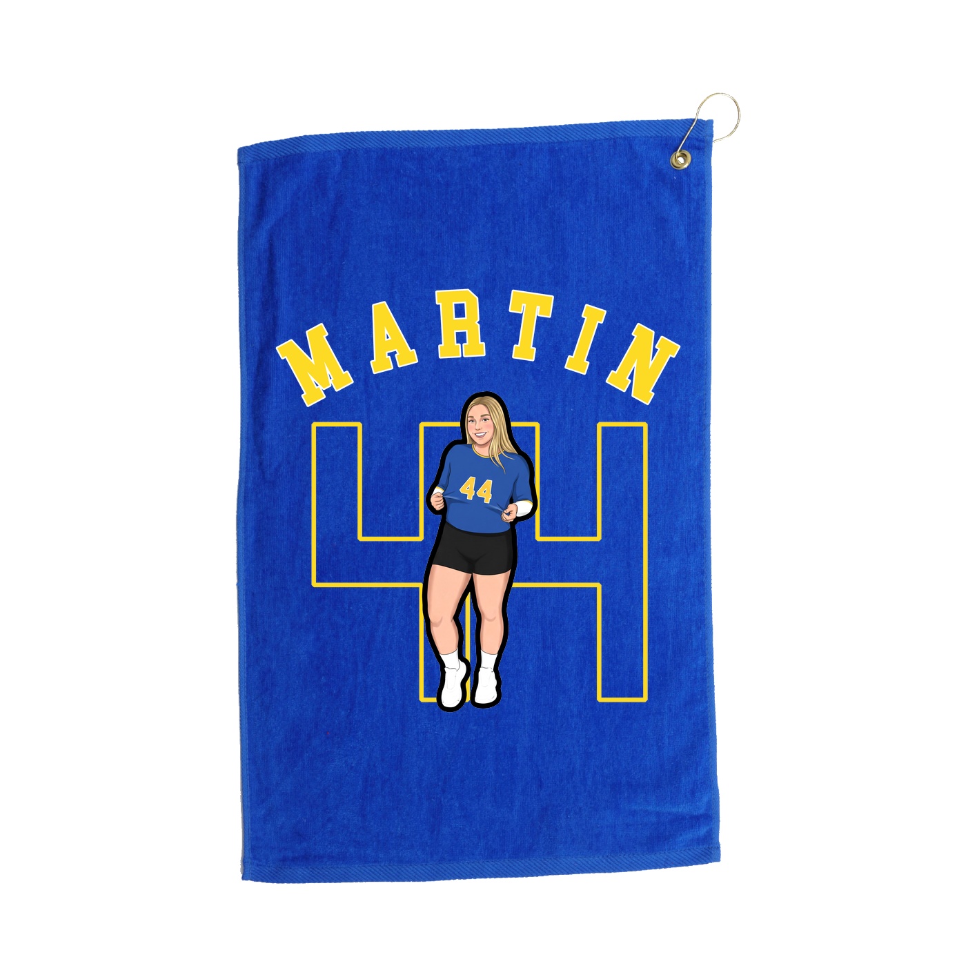 Golf Towel — Shirsey Arch in Royal