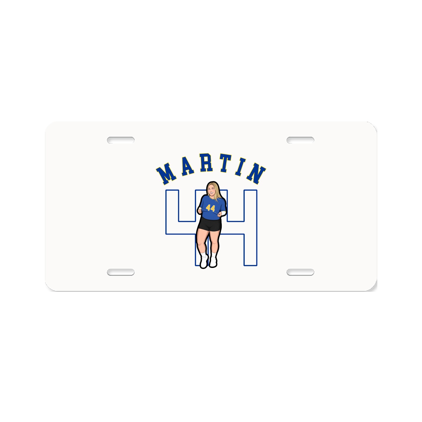 License Plate — Shirsey Arch in Classic