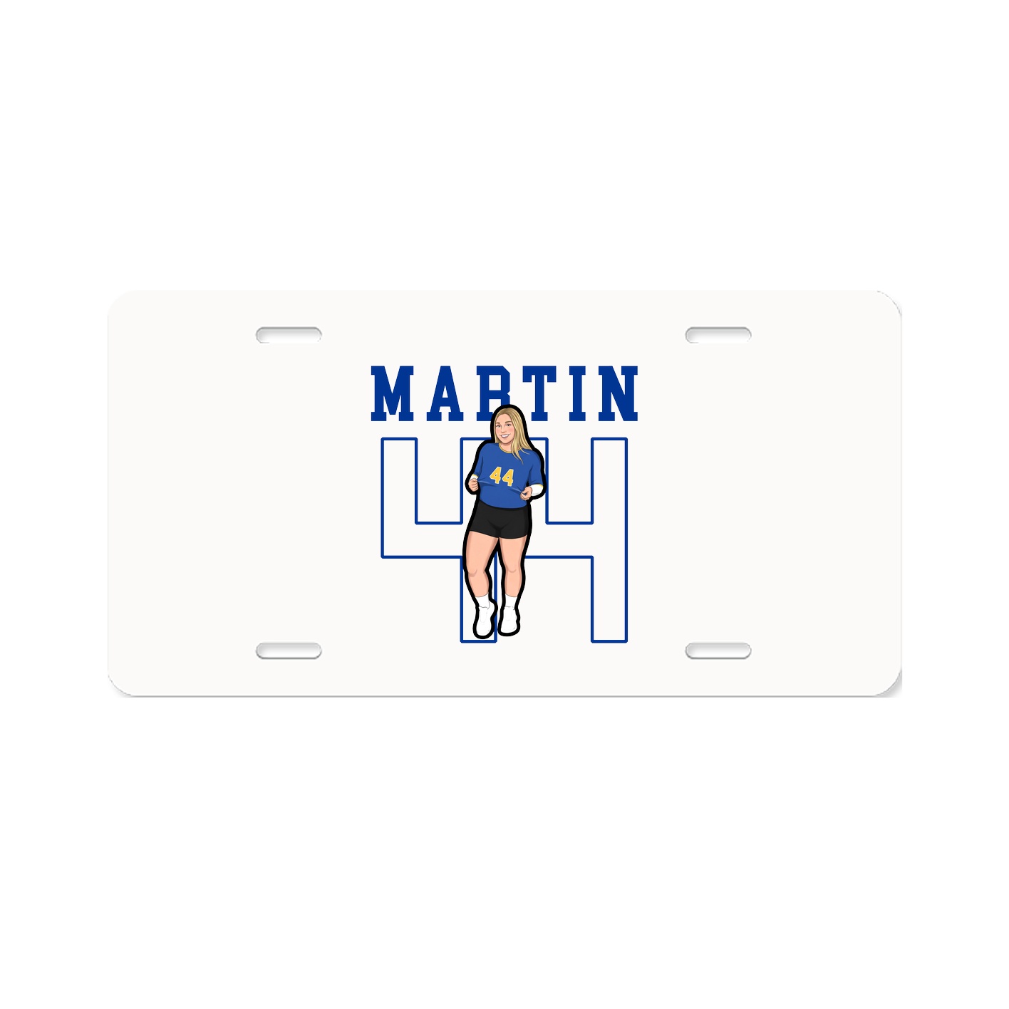 License Plate — Shirsey in Classic
