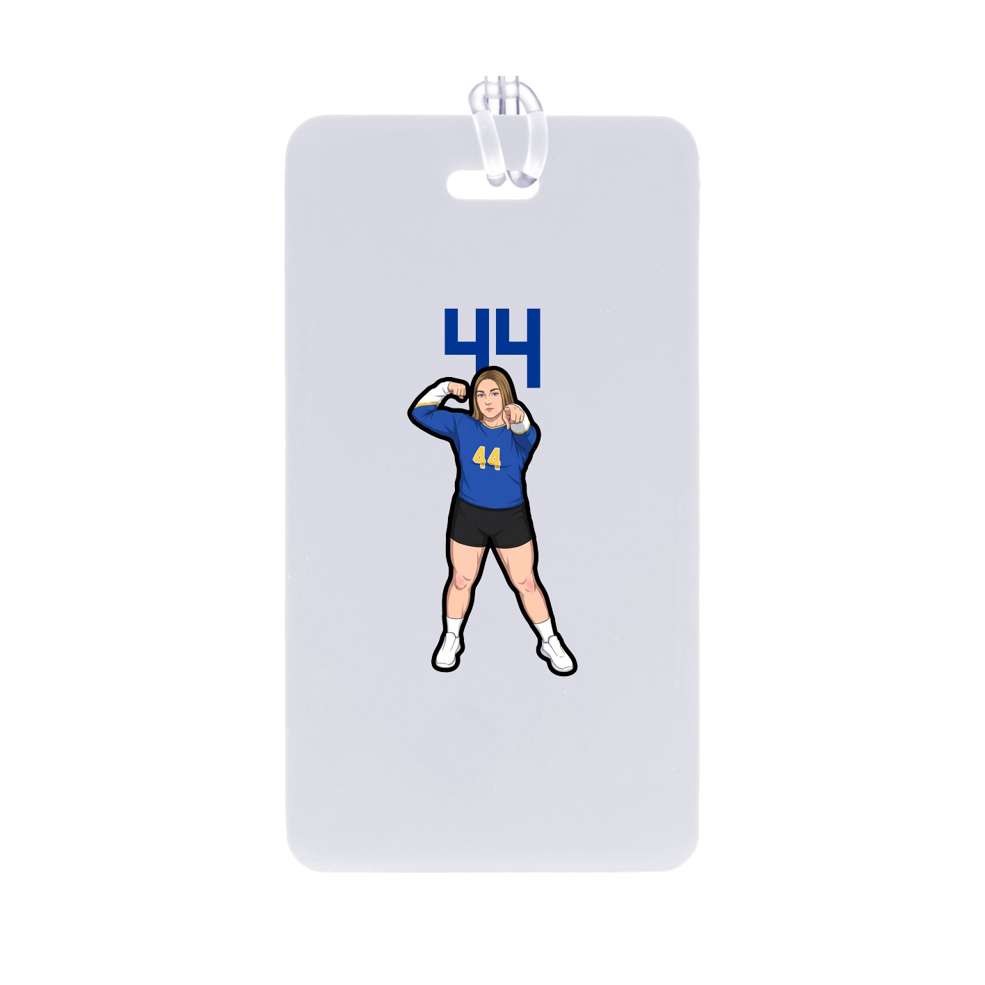 Bag Tag — Number Top in Classic