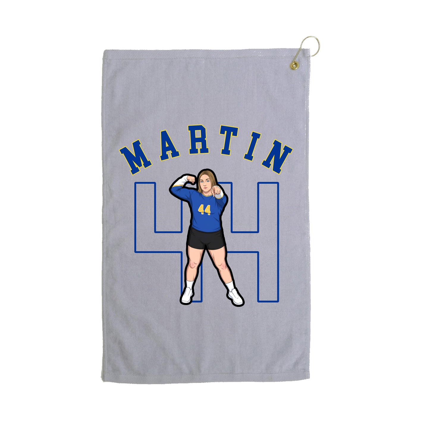 Golf Towel — Shirsey Arch in Grey