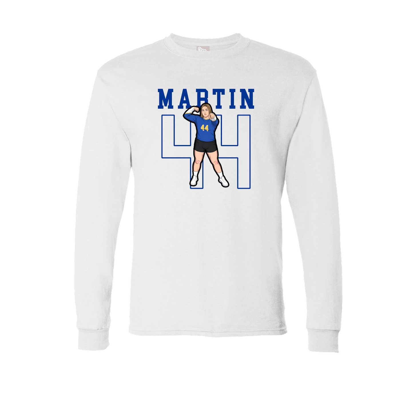 Long Sleeve Tee — Shirsey in White