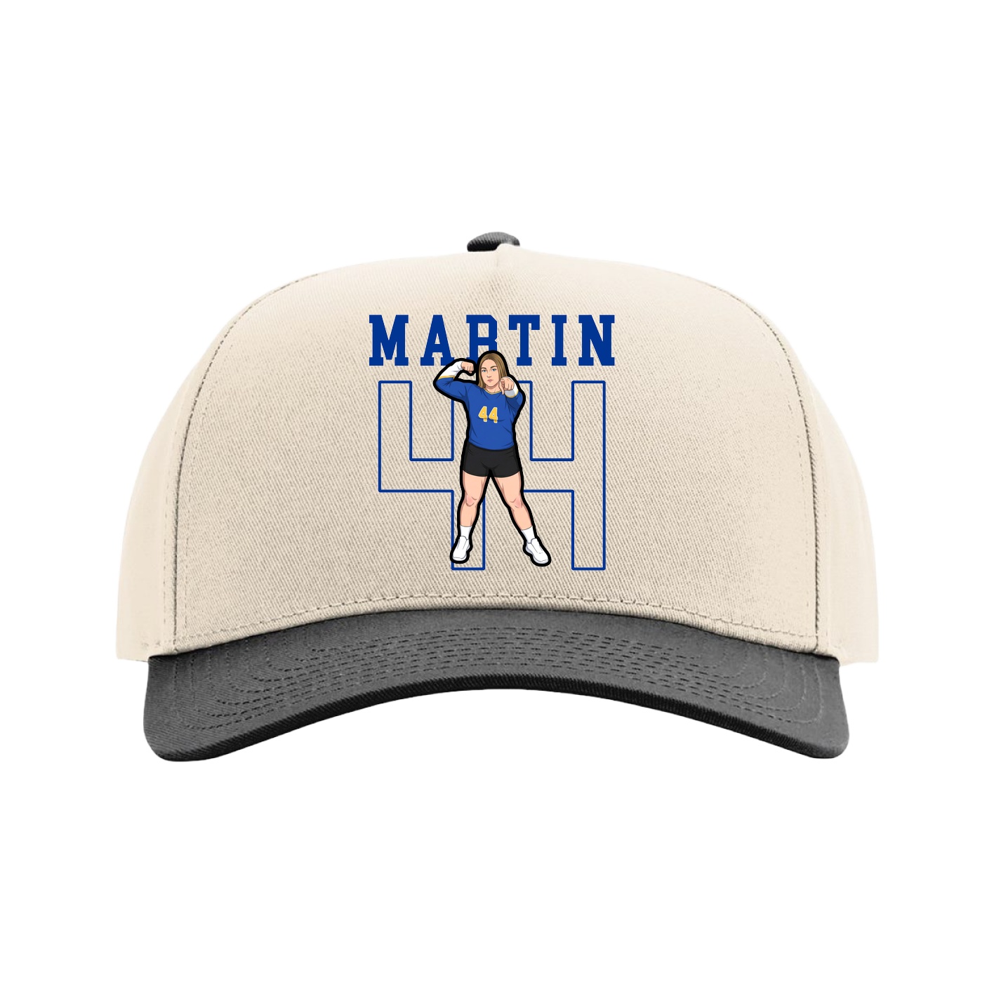 Full Fabric Five-Panel Champ Cap