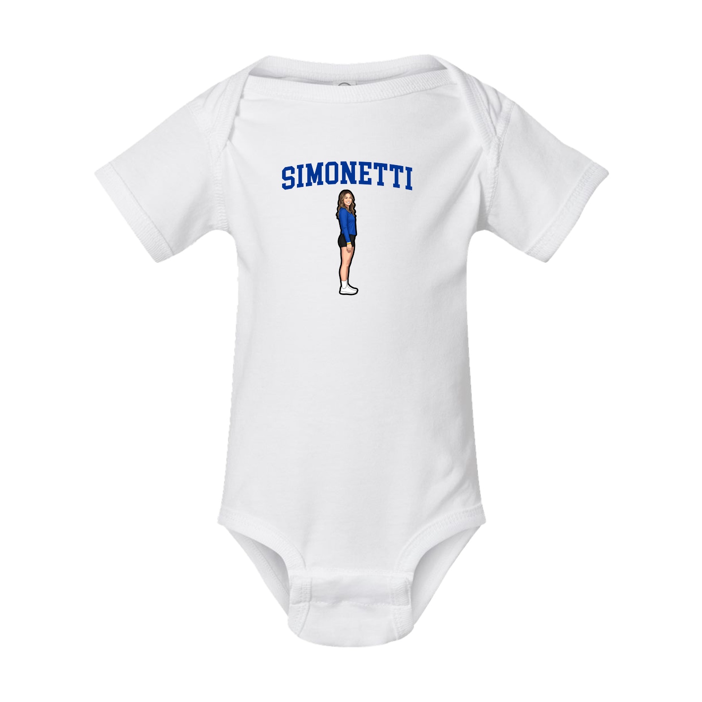 Baby Onesie — Shirsey in White