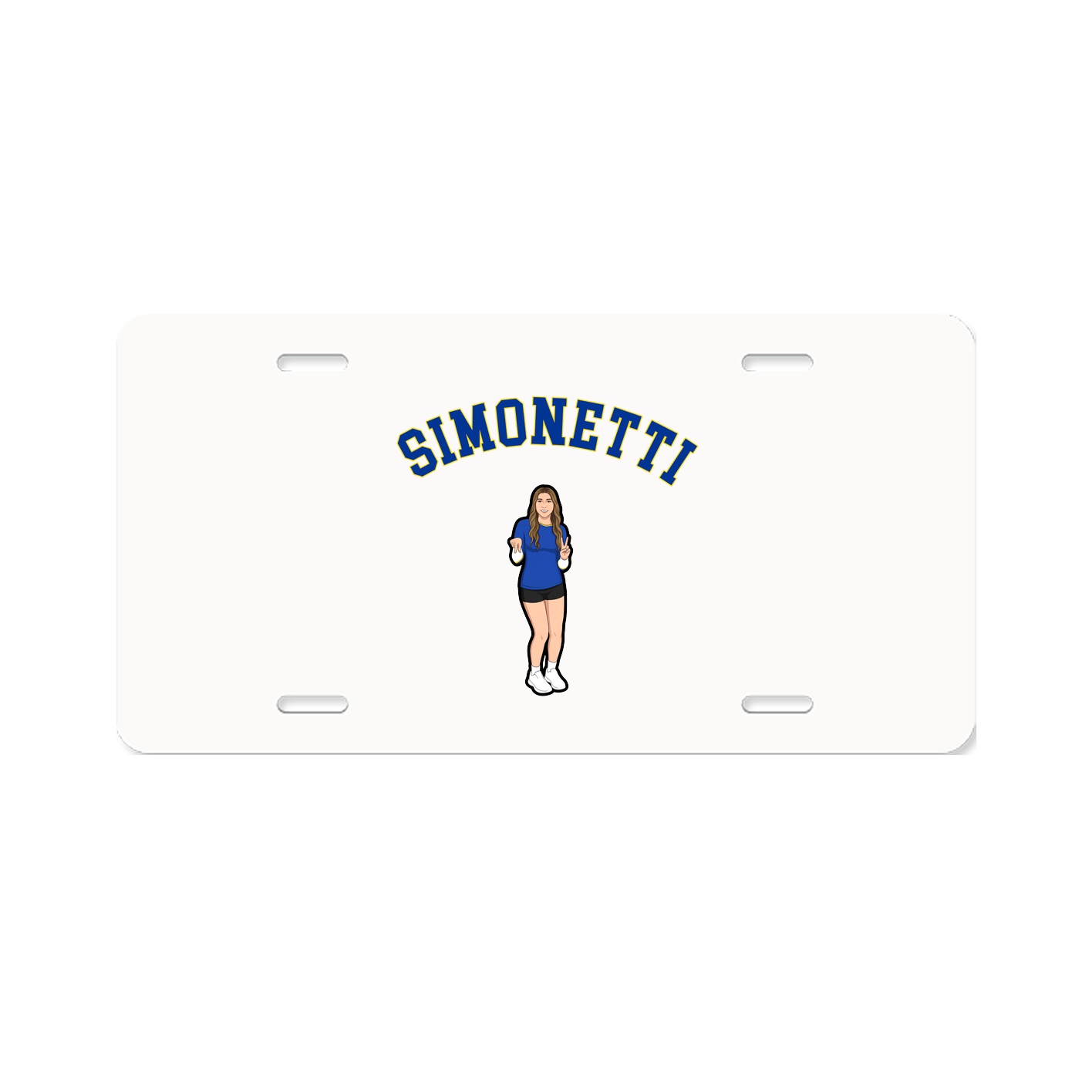 License Plate — Shirsey Arch in Classic