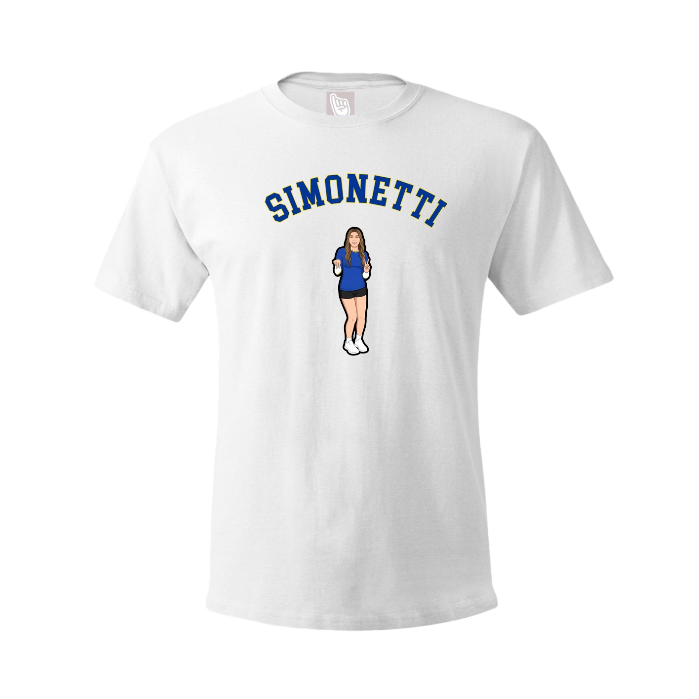 Tee — Shirsey Arch in White