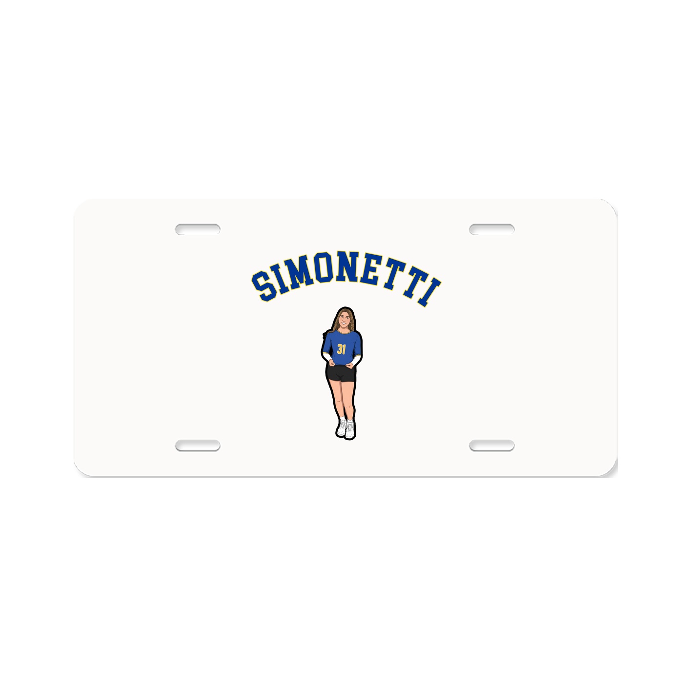 License Plate — Shirsey Arch in Classic