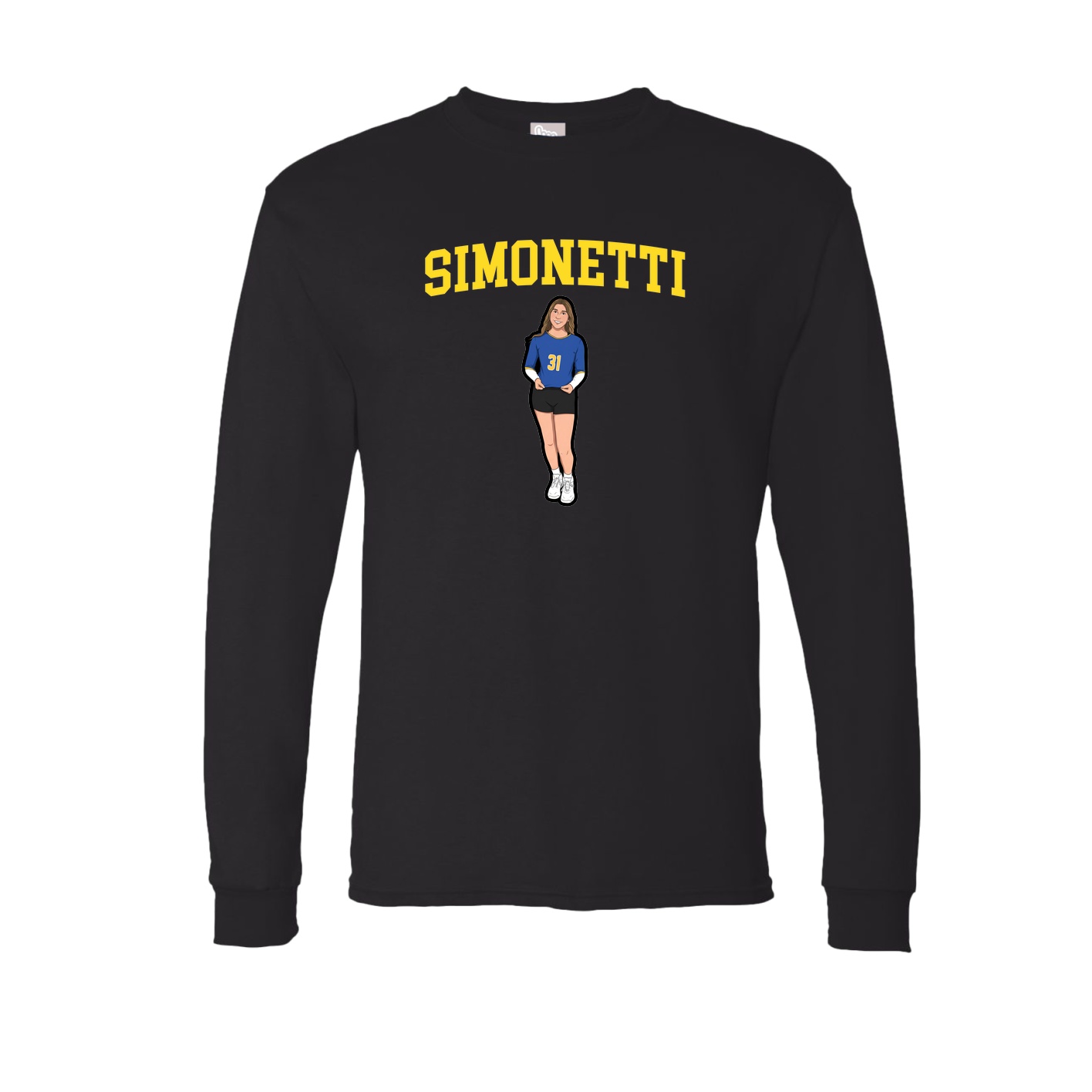 Long Sleeve Tee — Shirsey in Black
