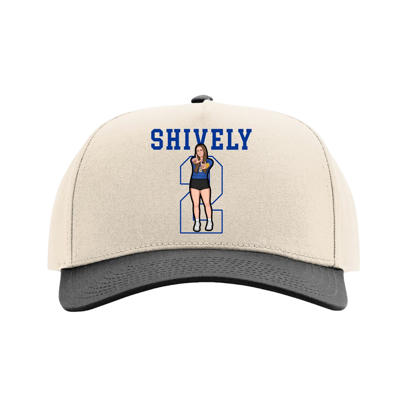 Full Fabric Five-Panel Champ Cap