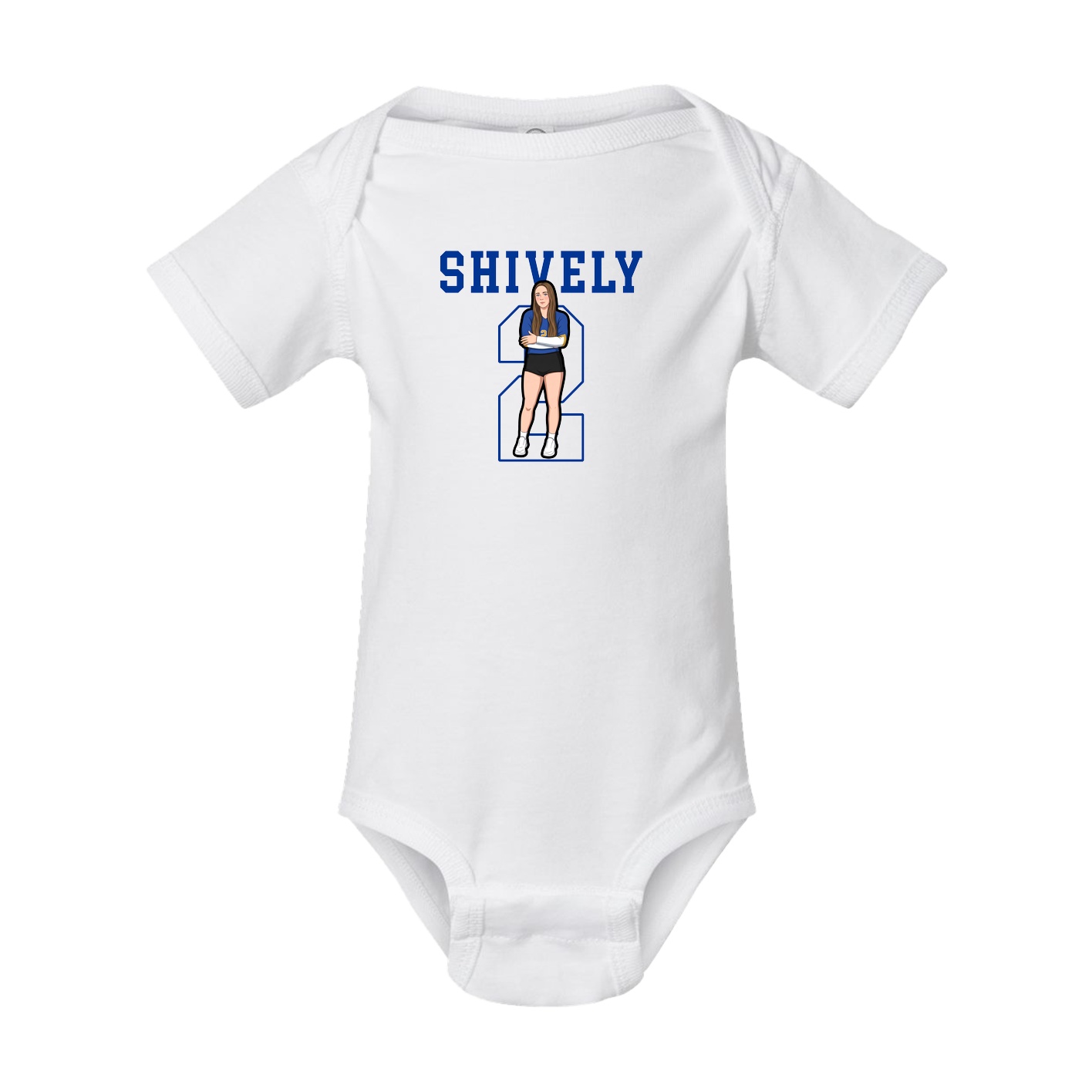 Baby Onesie — Shirsey in White