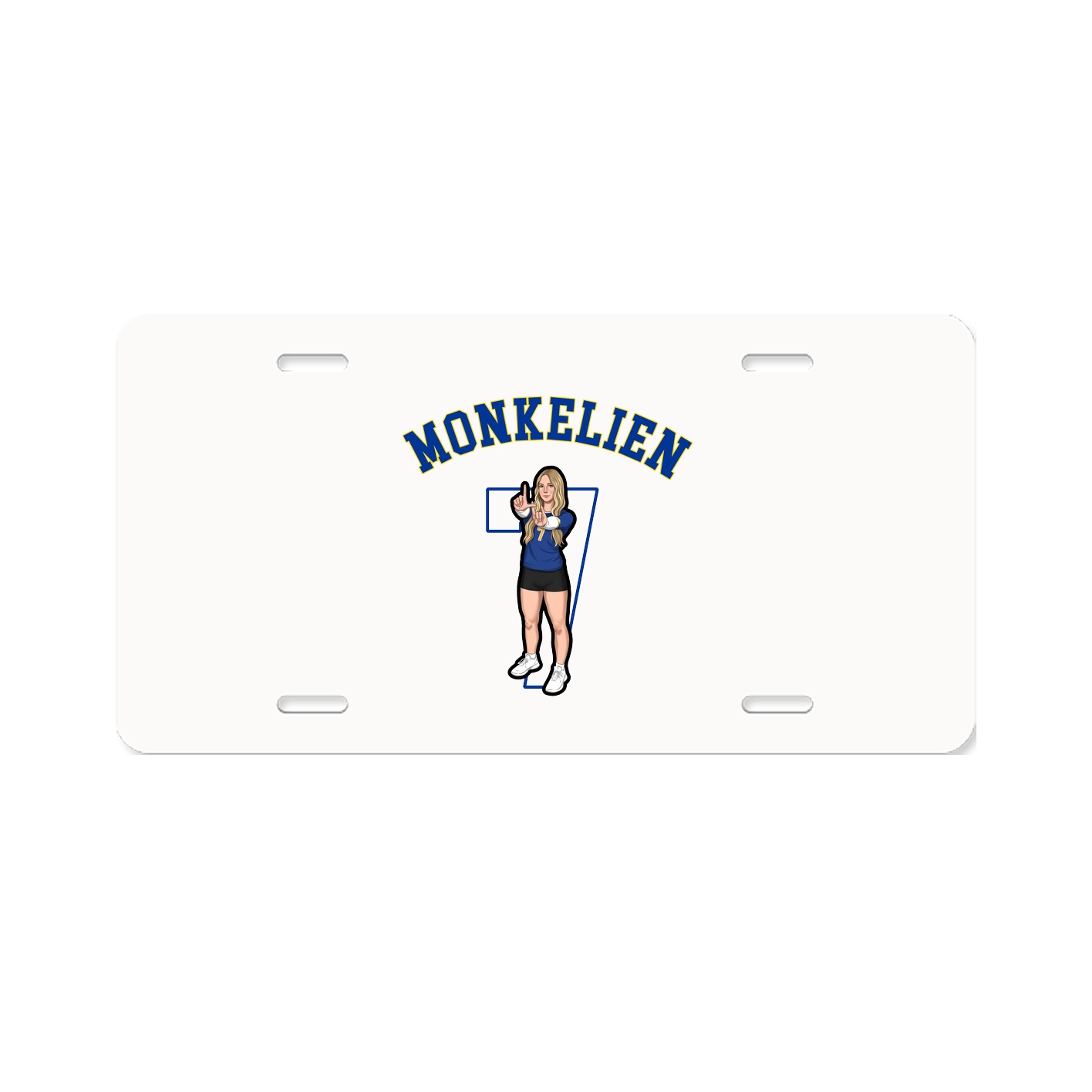 License Plate — Shirsey Arch in Classic