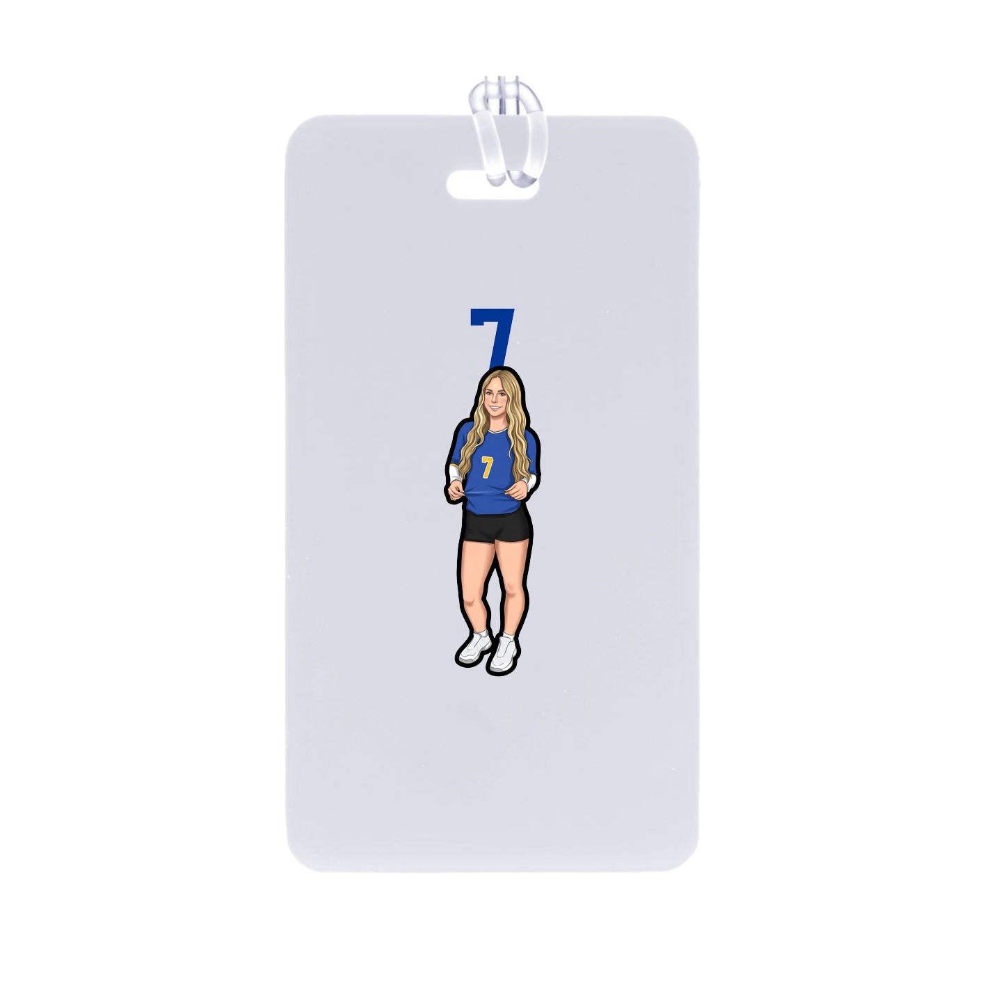 Bag Tag — Number Top in Classic