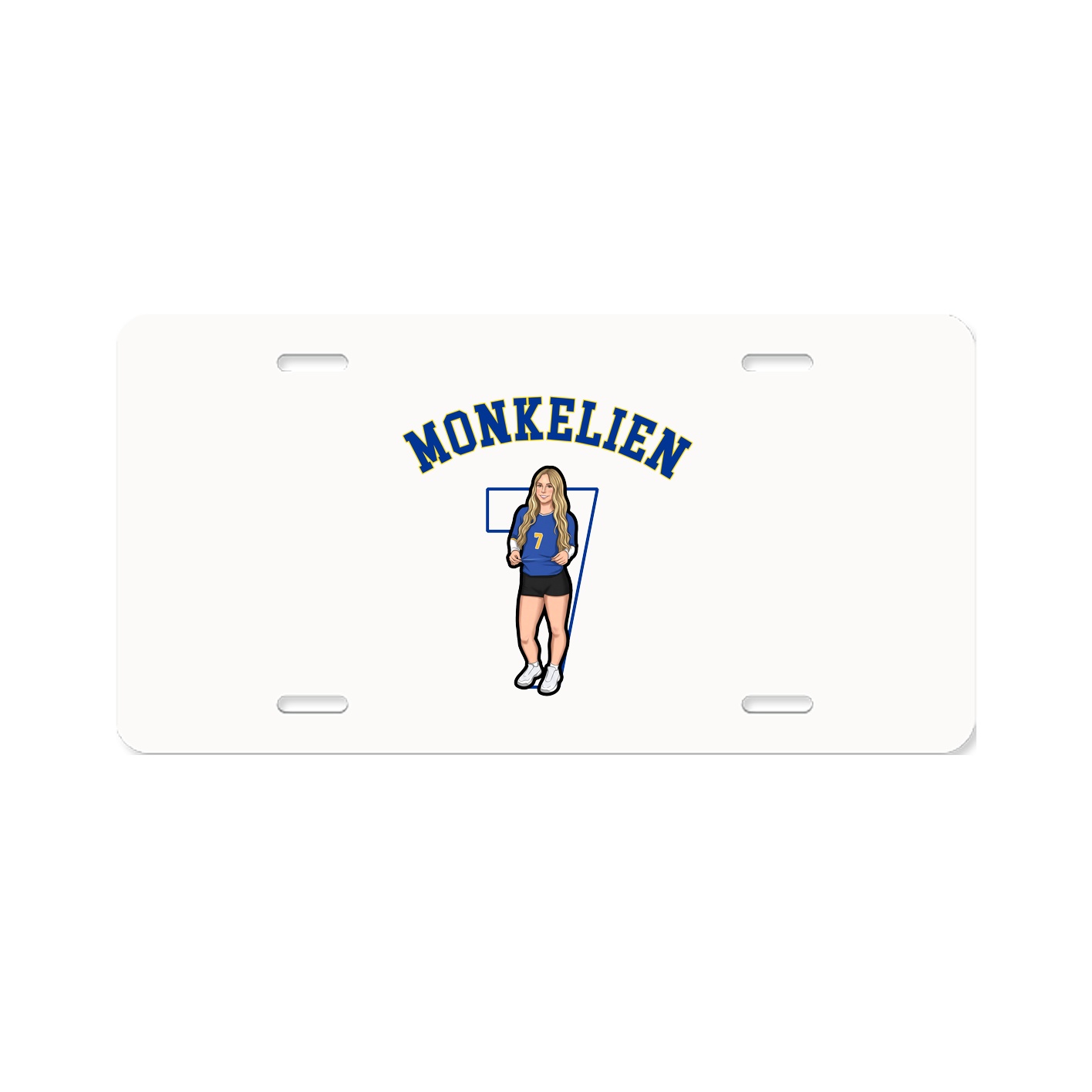 License Plate — Shirsey Arch in Classic