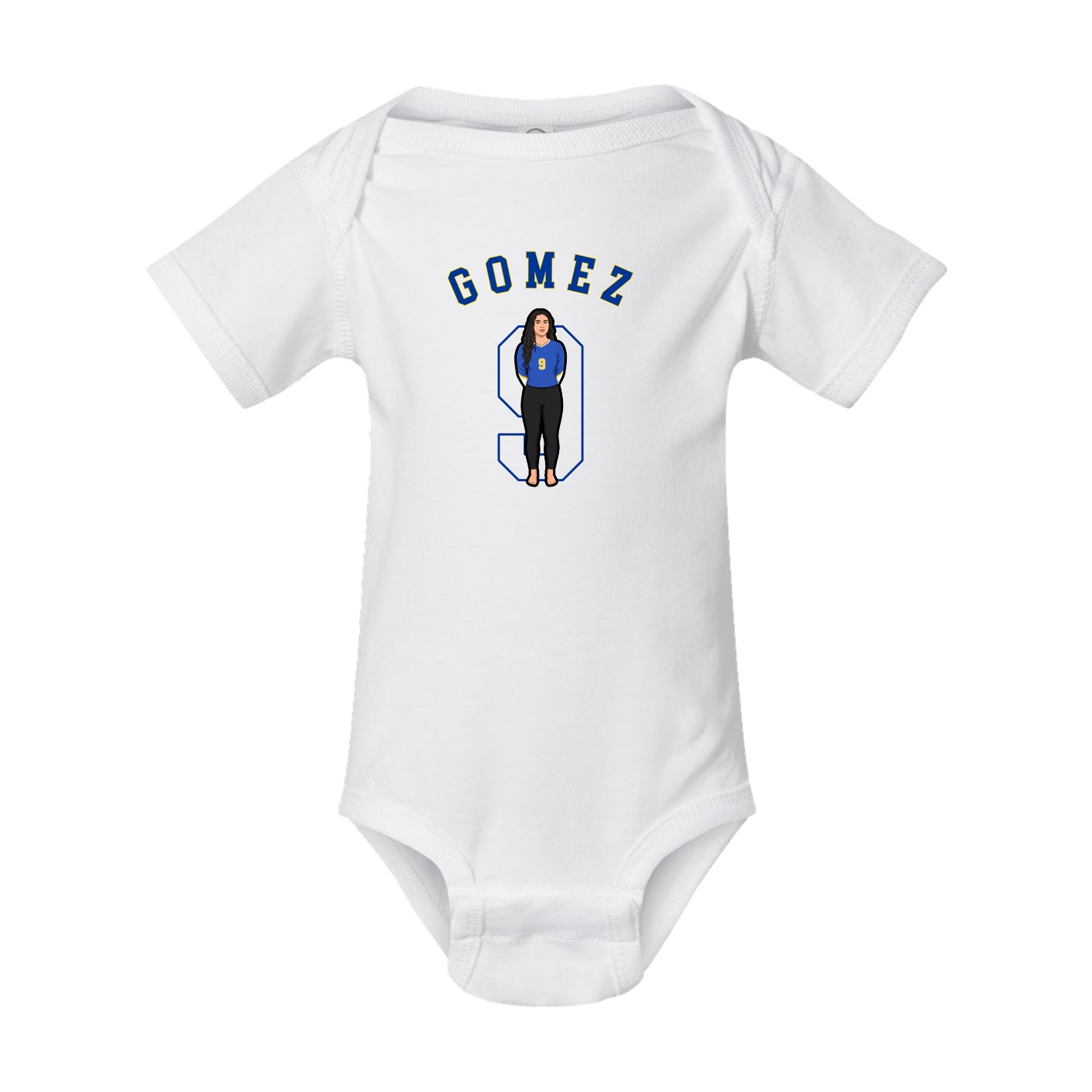 Baby Onesie — Shirsey Arch in White