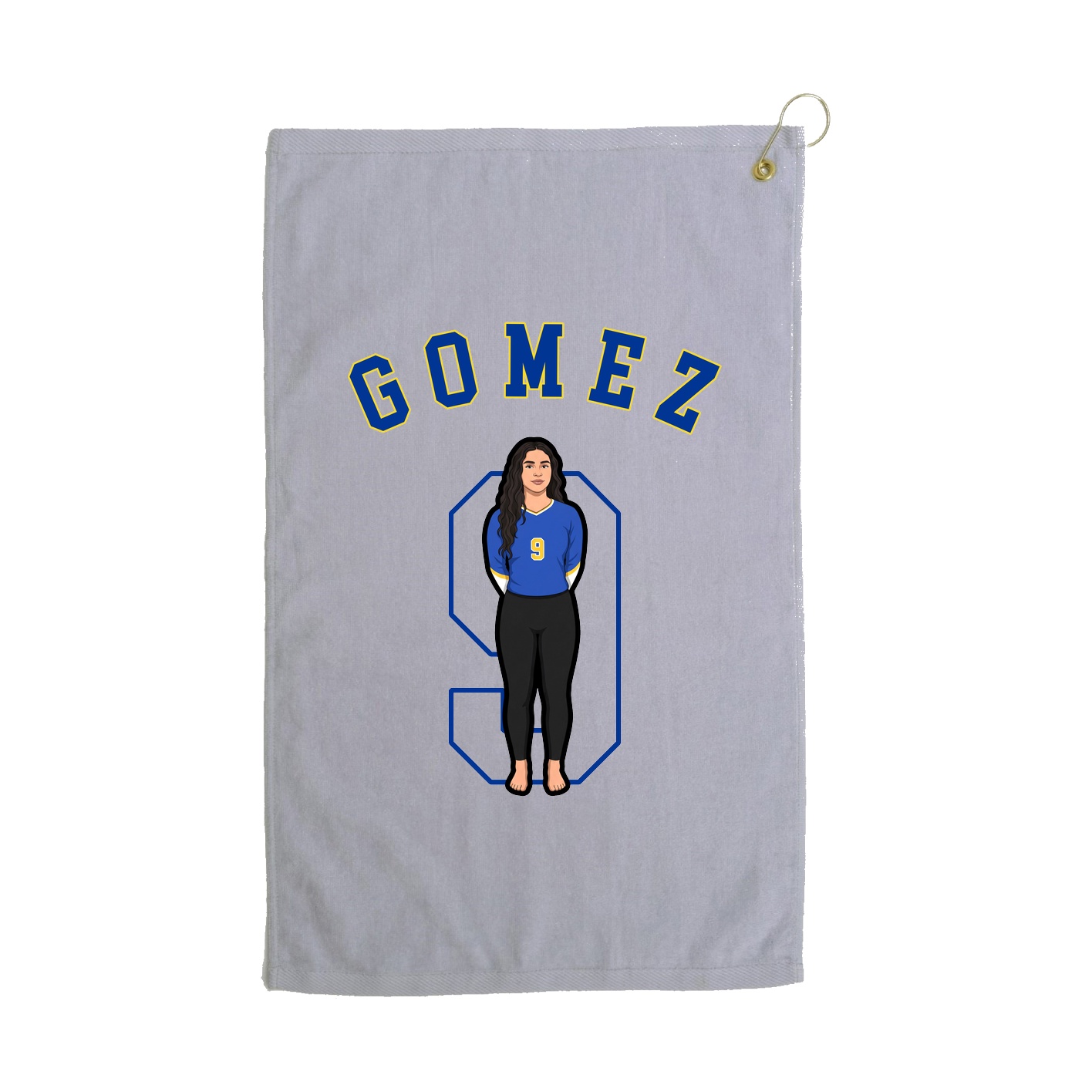 Golf Towel — Shirsey Arch in Grey