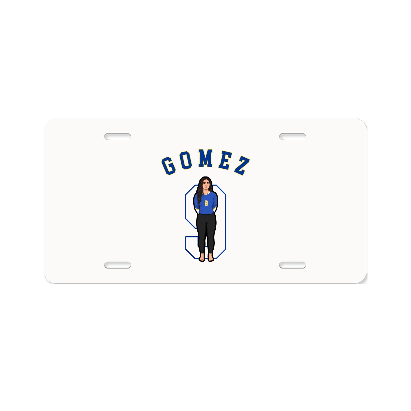 License Plate — Shirsey Arch in Classic