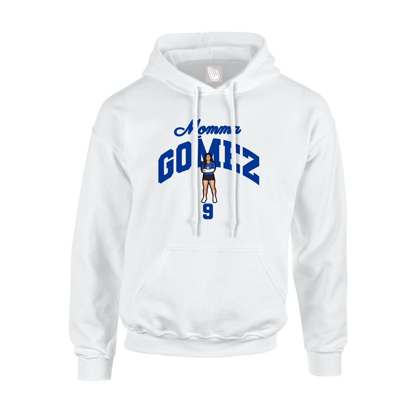 Hoodie — Mothers Day Arch in White