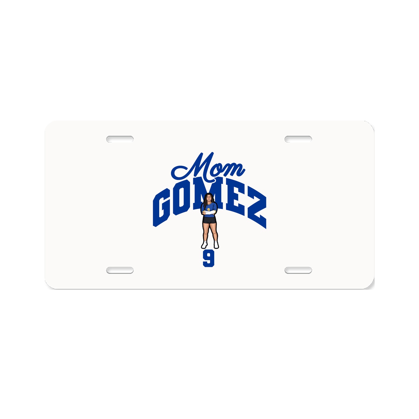 License Plate — Mothers Day Arch in Classic