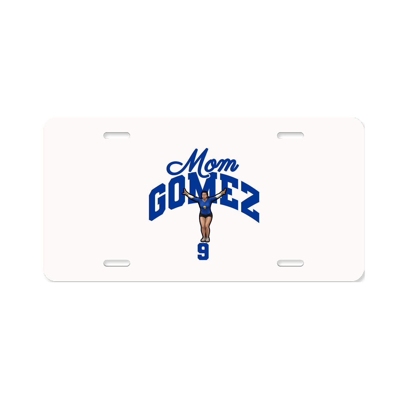 License Plate — Mothers Day Arch in Classic