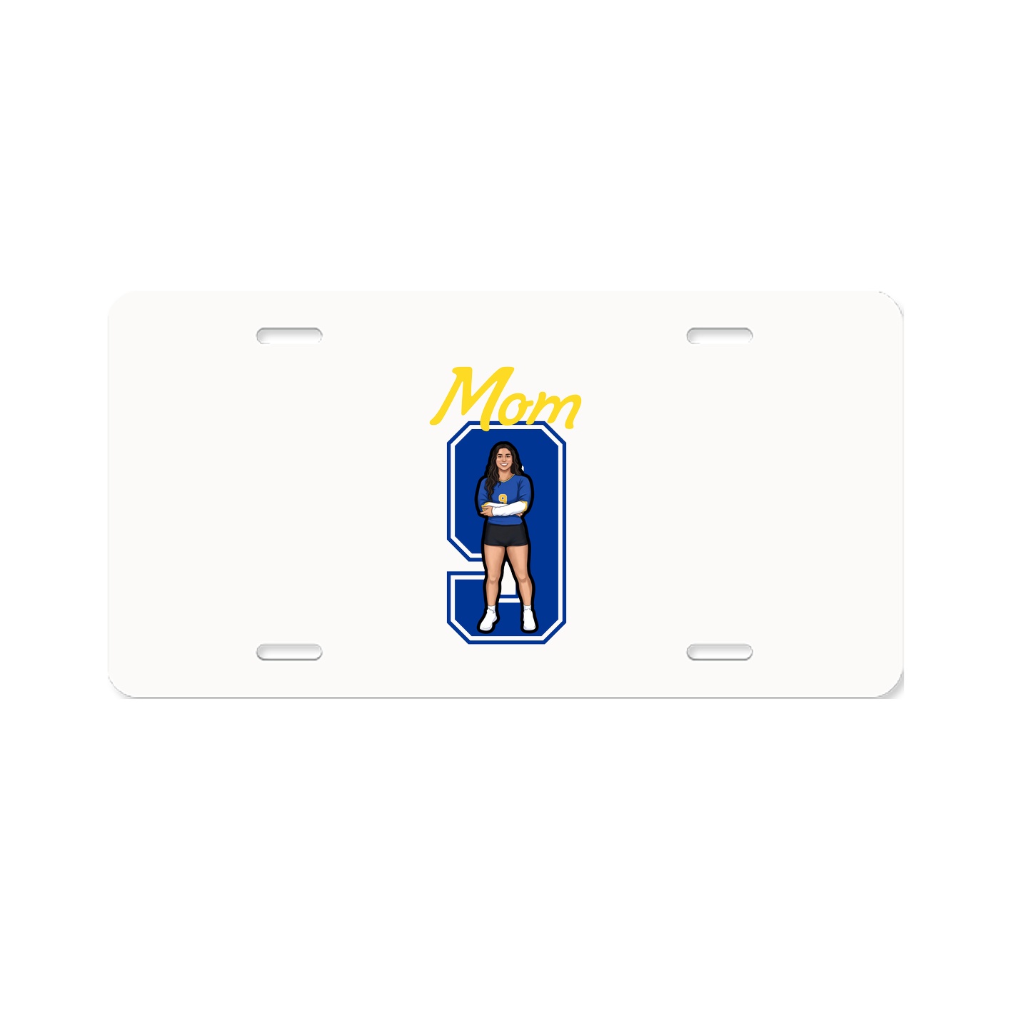 License Plate — Mothers Day Shirsey in Classic