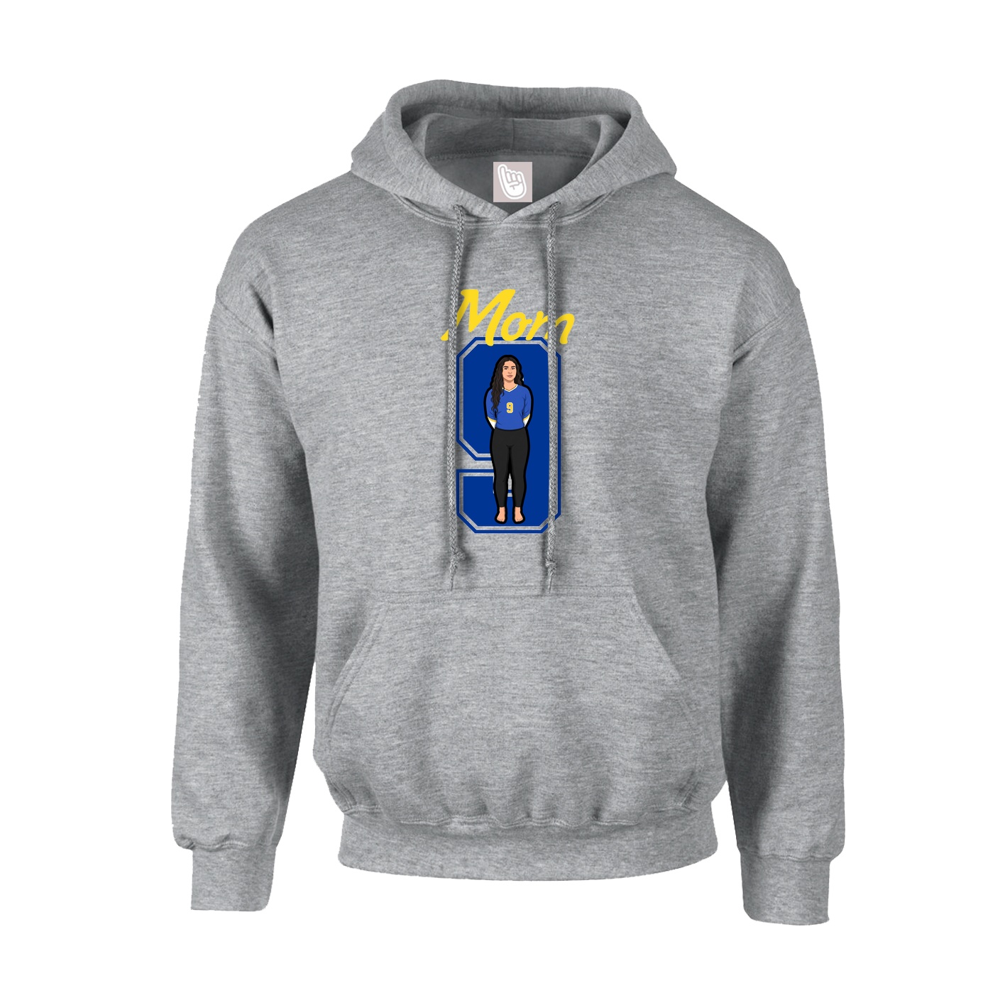 Youth Hoodie — Mothers Day Shirsey in Grey