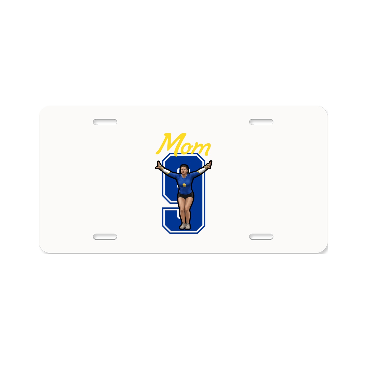 License Plate — Mothers Day Shirsey in Classic