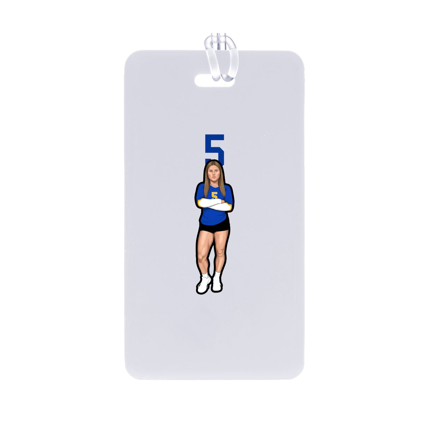 Bag Tag — Number Top in Classic