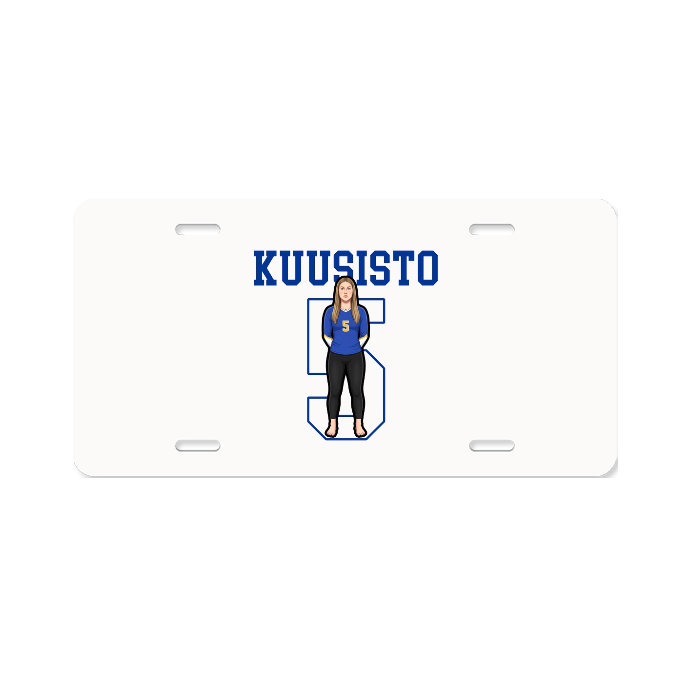 License Plate — Shirsey in Classic
