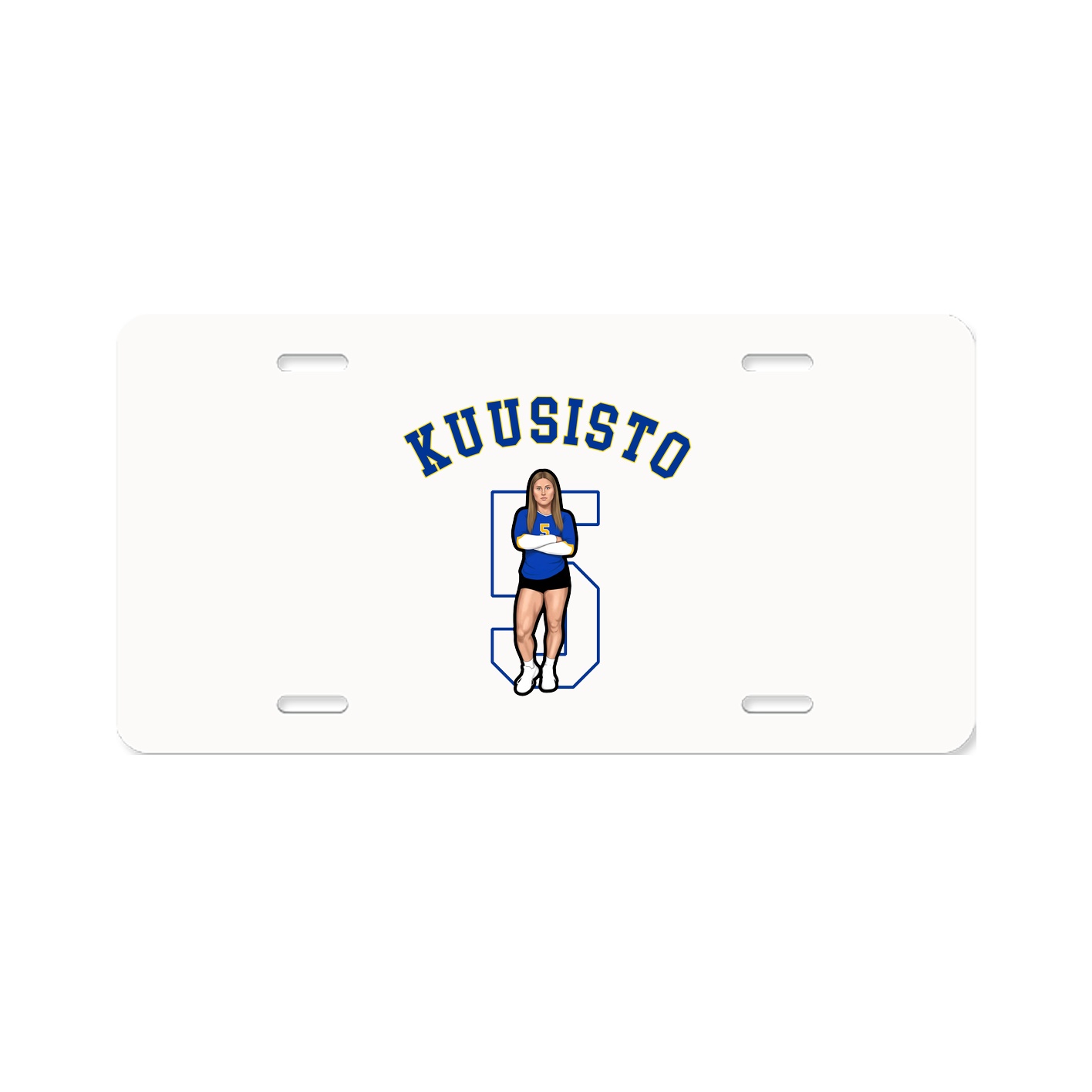 License Plate — Shirsey Arch in Classic