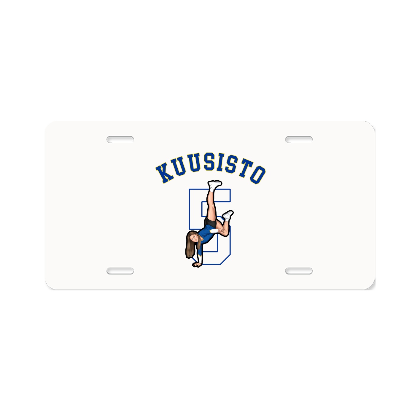 License Plate — Shirsey Arch in Classic