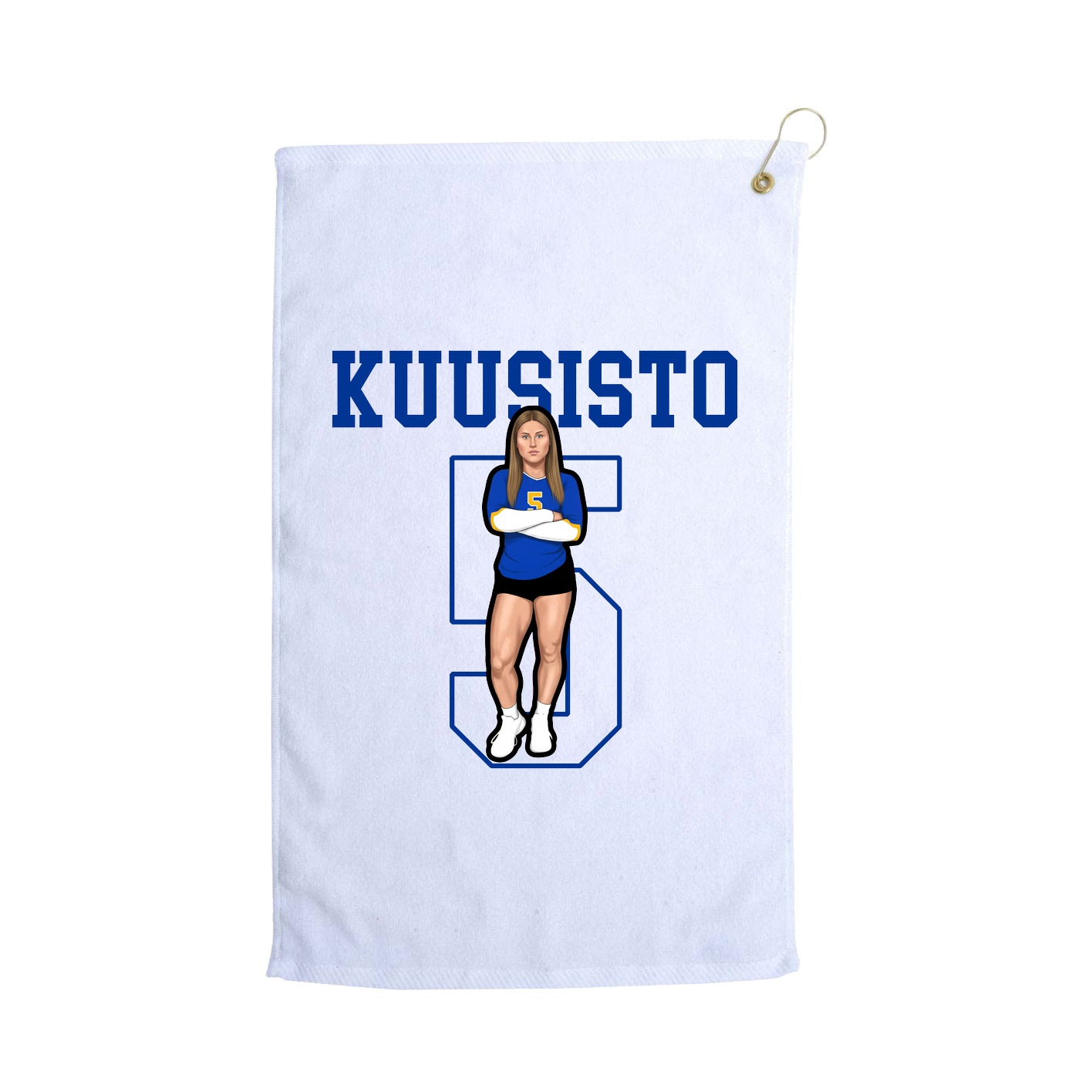 Golf Towel — Shirsey in White