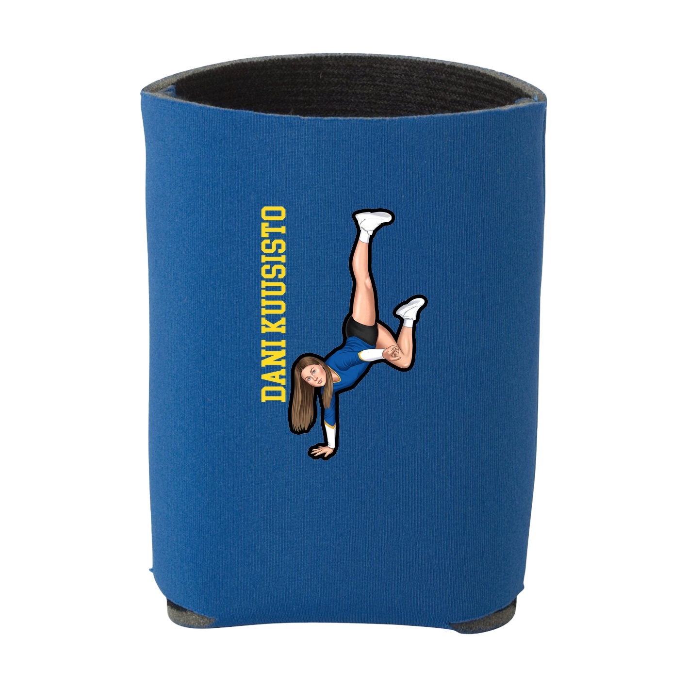 Can Holder — Name Vertical in Royal