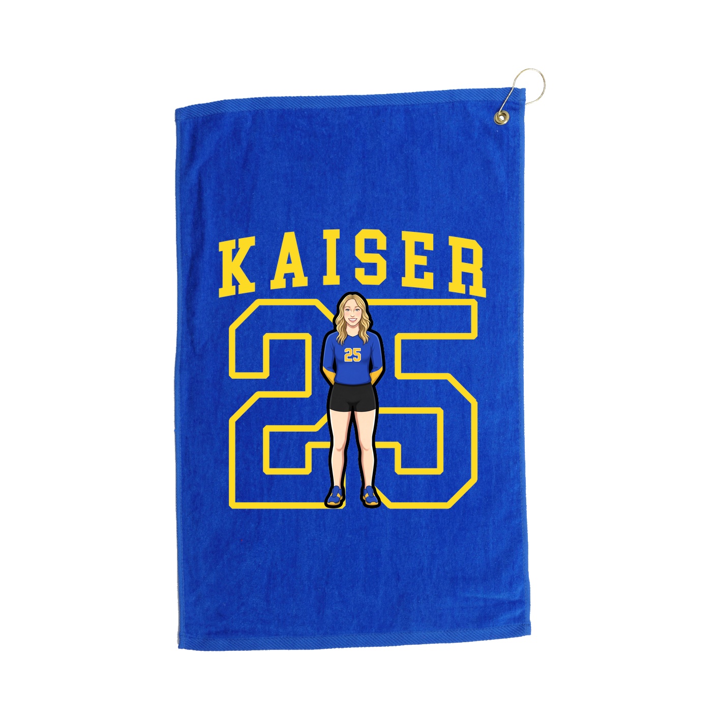 Terry Velour Golf Towel