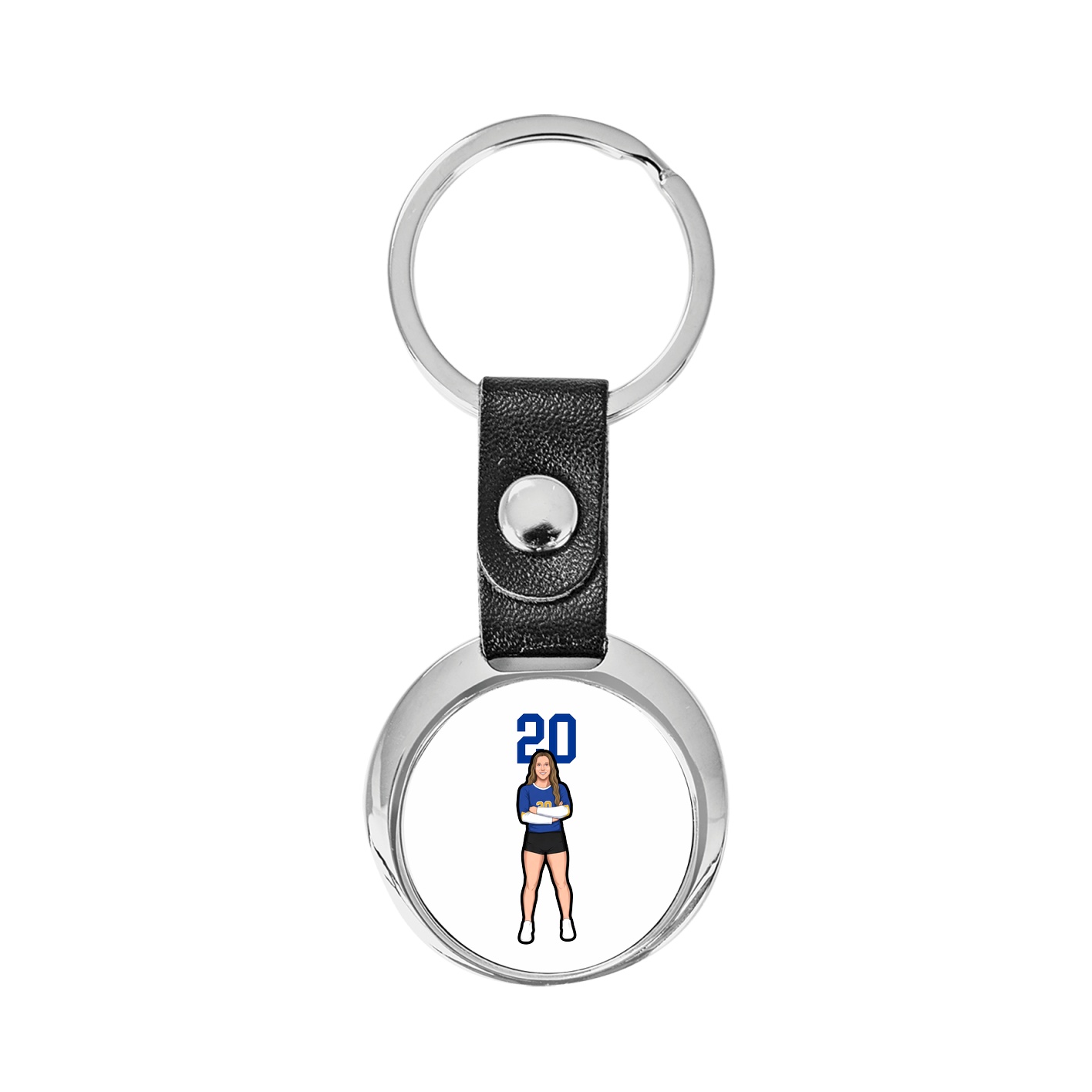 Key Chain — Number Top in Classic