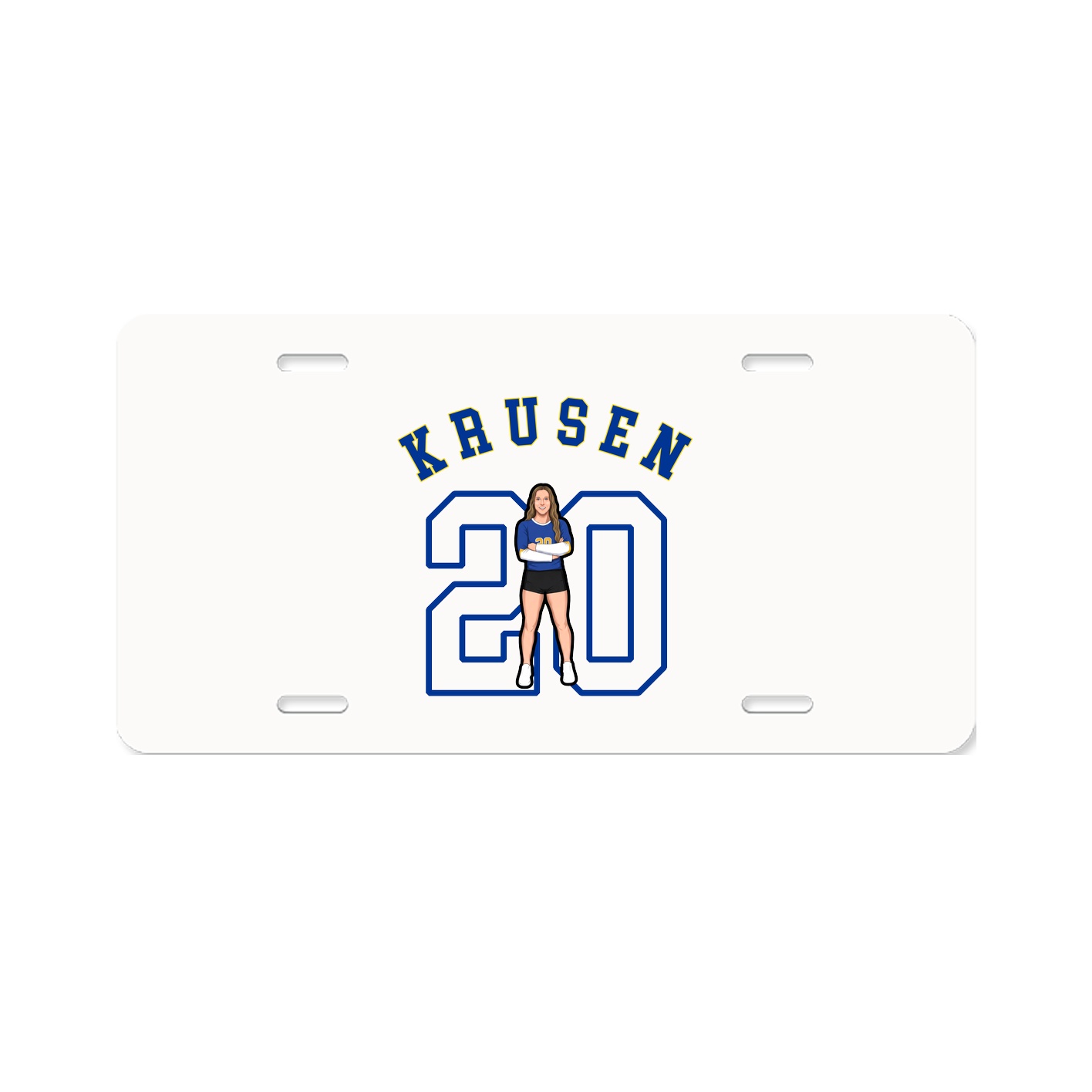 License Plate — Shirsey Arch in Classic