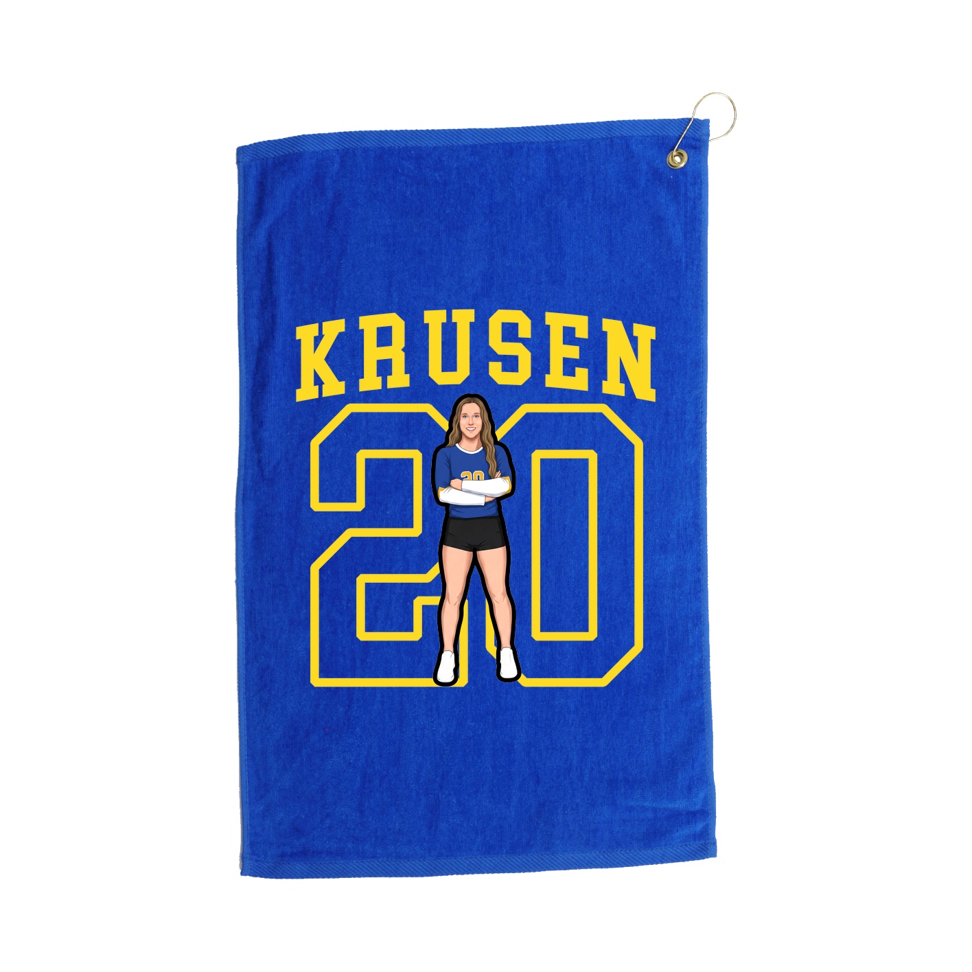 Golf Towel — Shirsey in Royal
