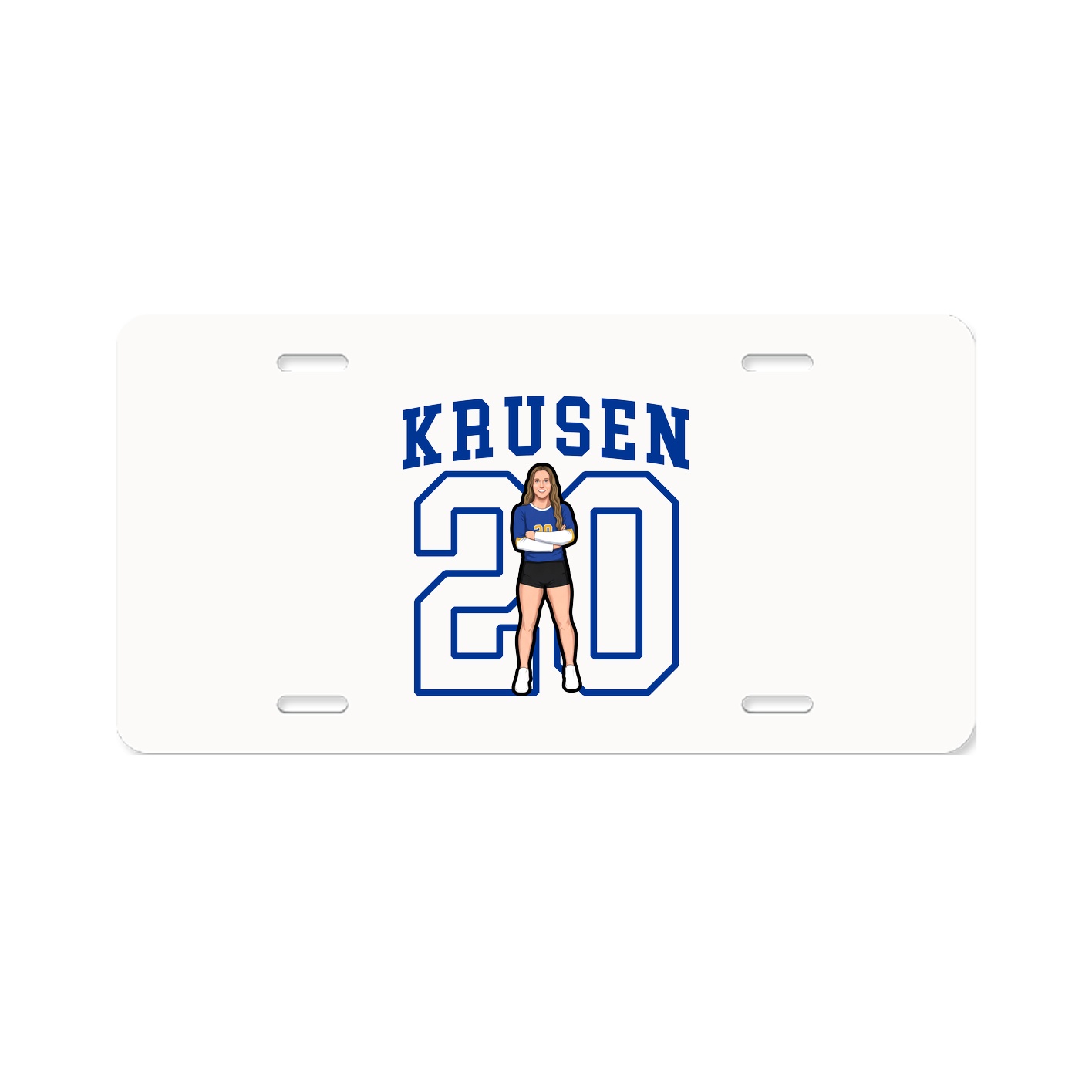 License Plate — Shirsey in Classic