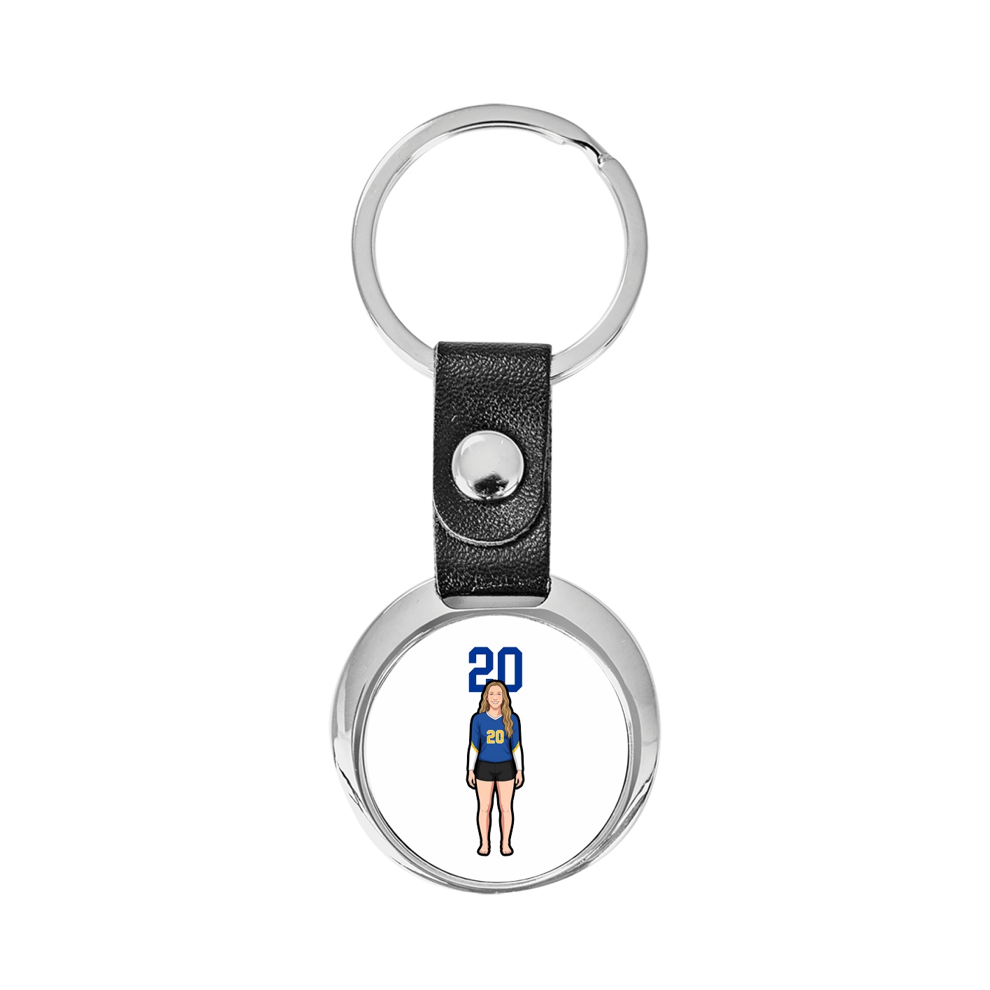 Key Chain — Number Top in Classic