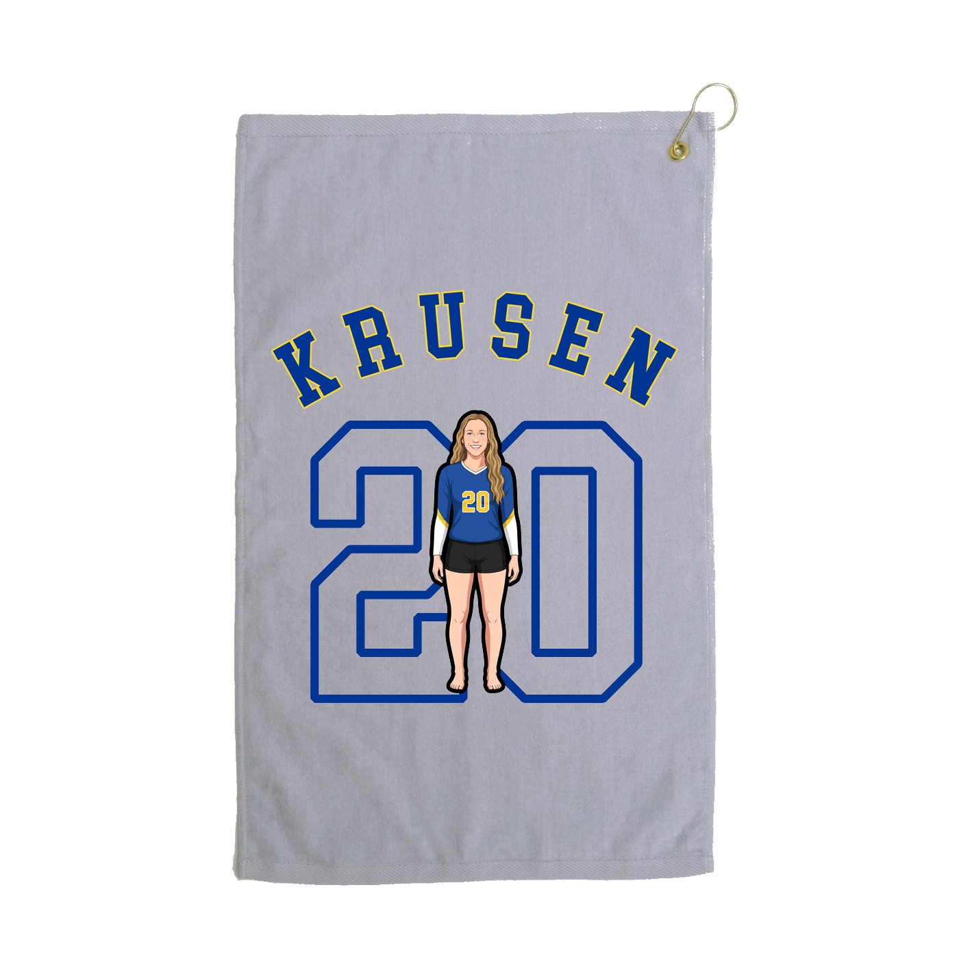 Golf Towel — Shirsey Arch in Grey