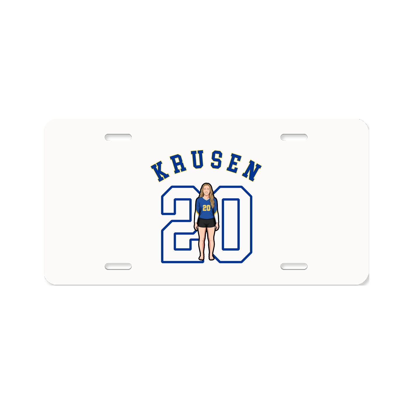 License Plate — Shirsey Arch in Classic
