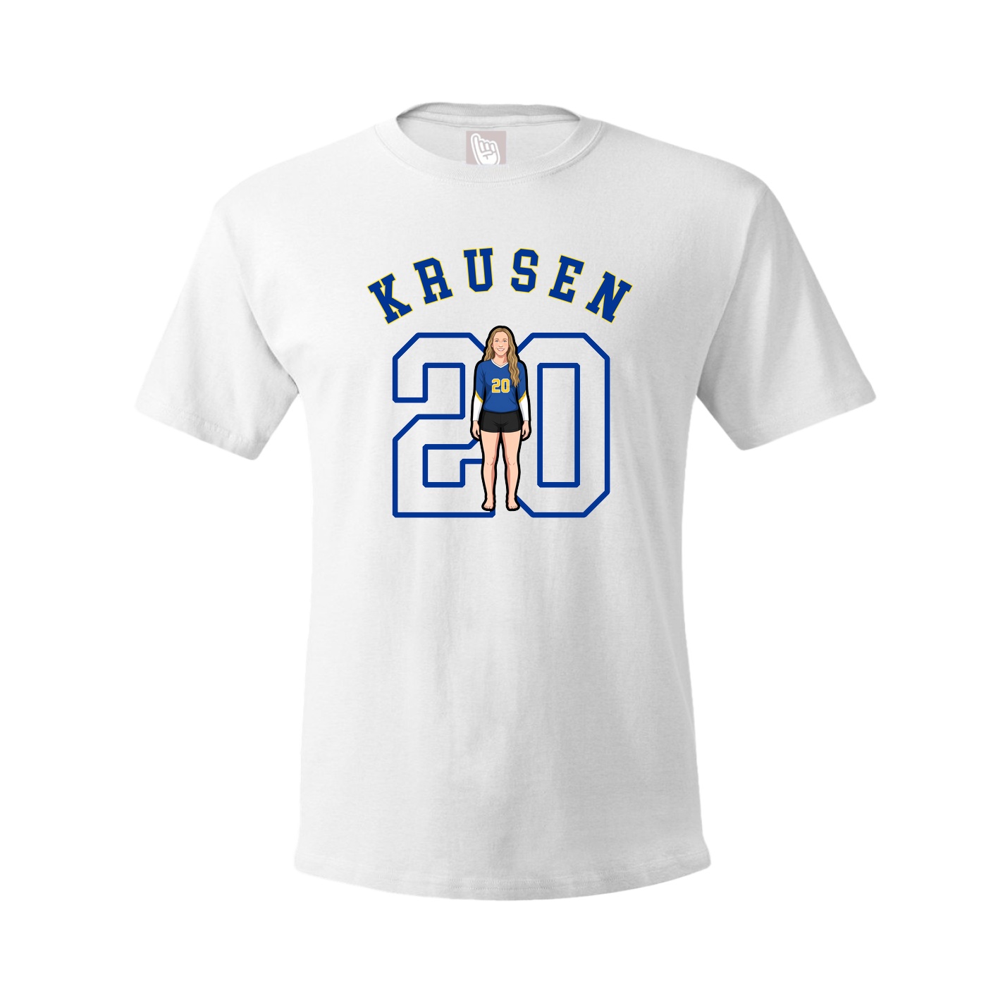 Tee — Shirsey Arch in White
