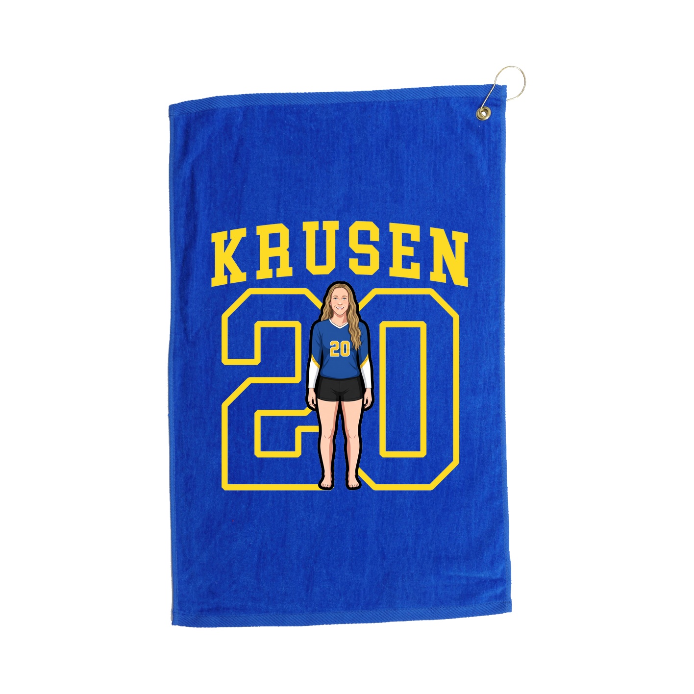 Golf Towel — Shirsey in Royal