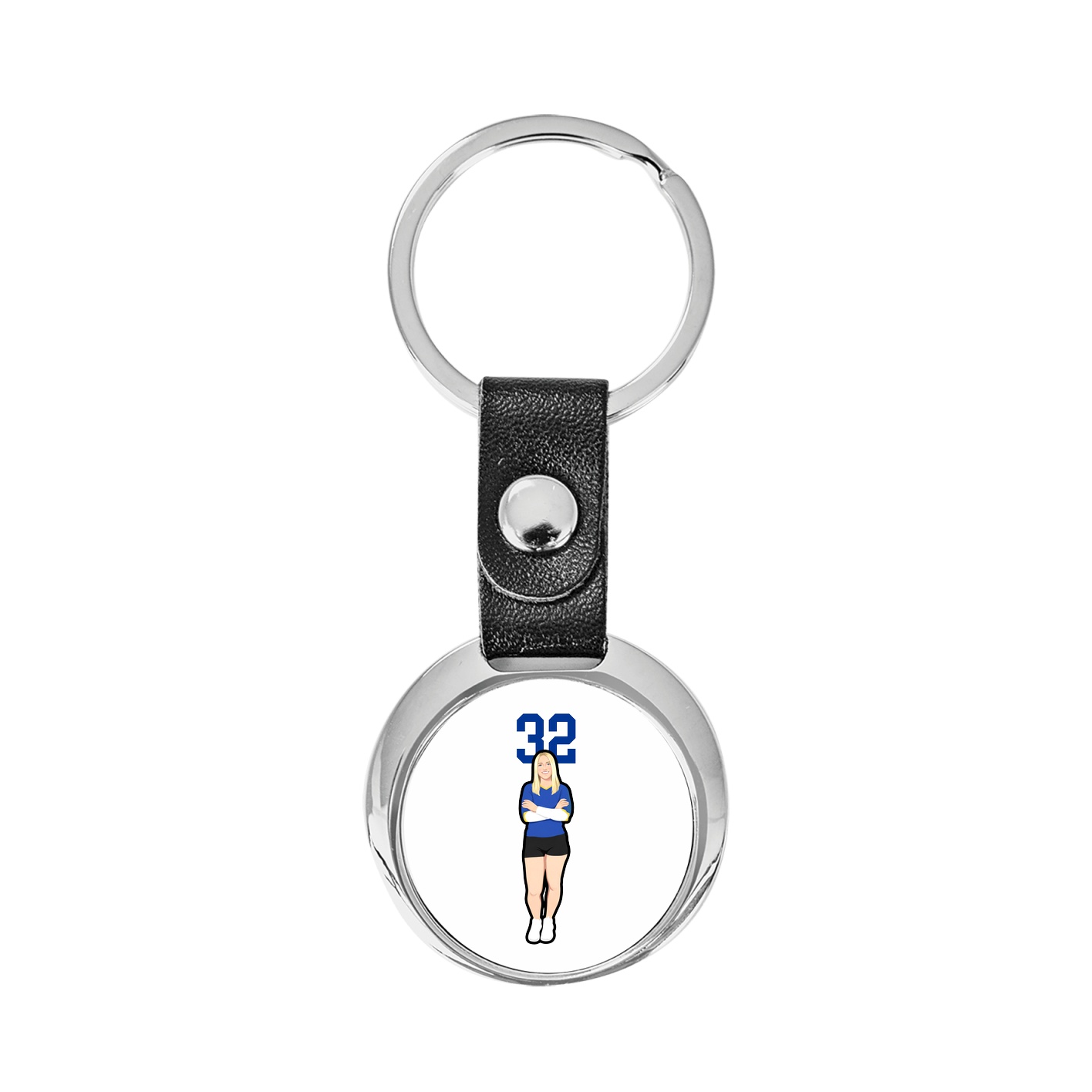 Key Chain — Number Top in Classic