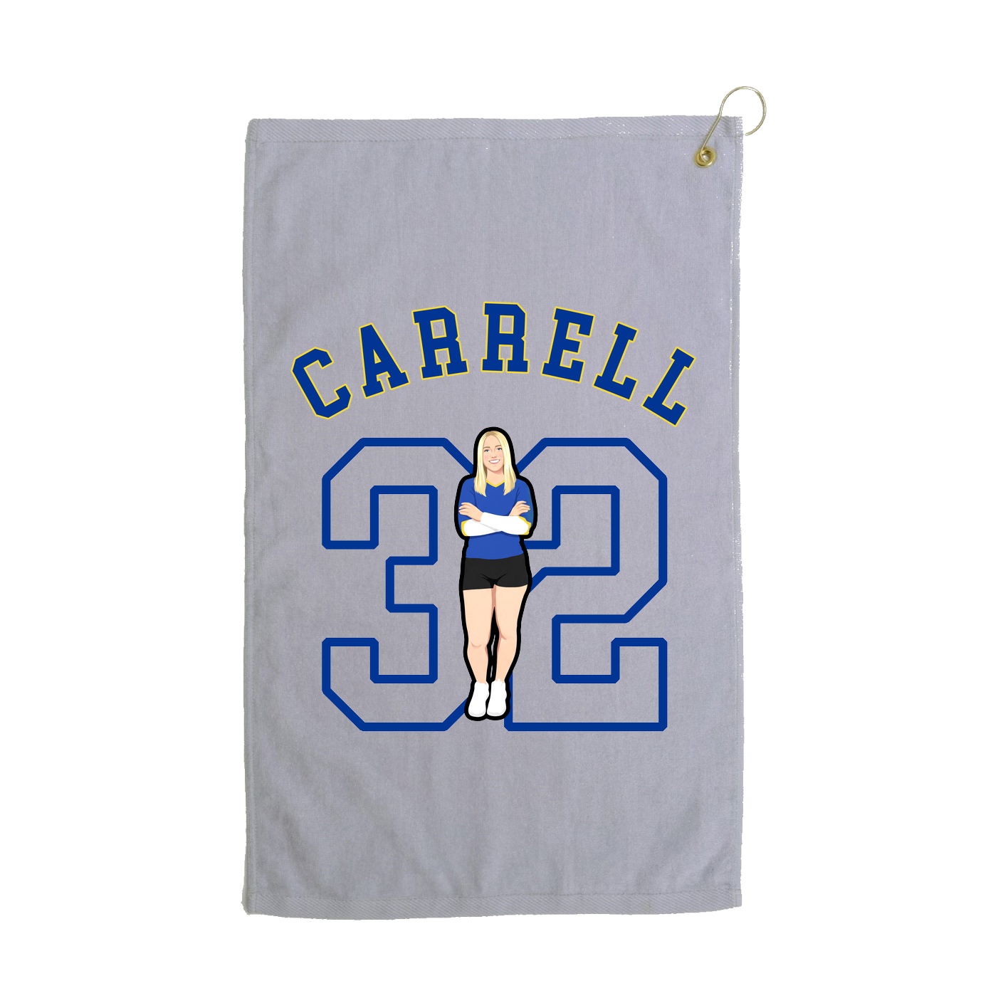 Terry Velour Golf Towel