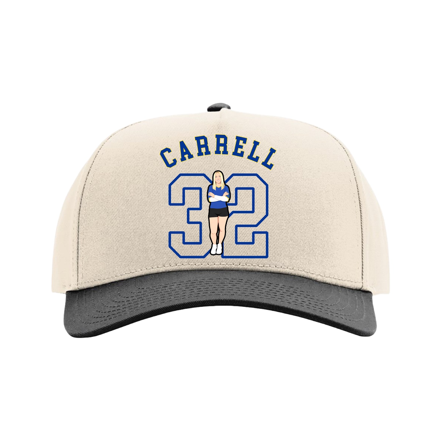 Full Fabric Five-Panel Champ Cap
