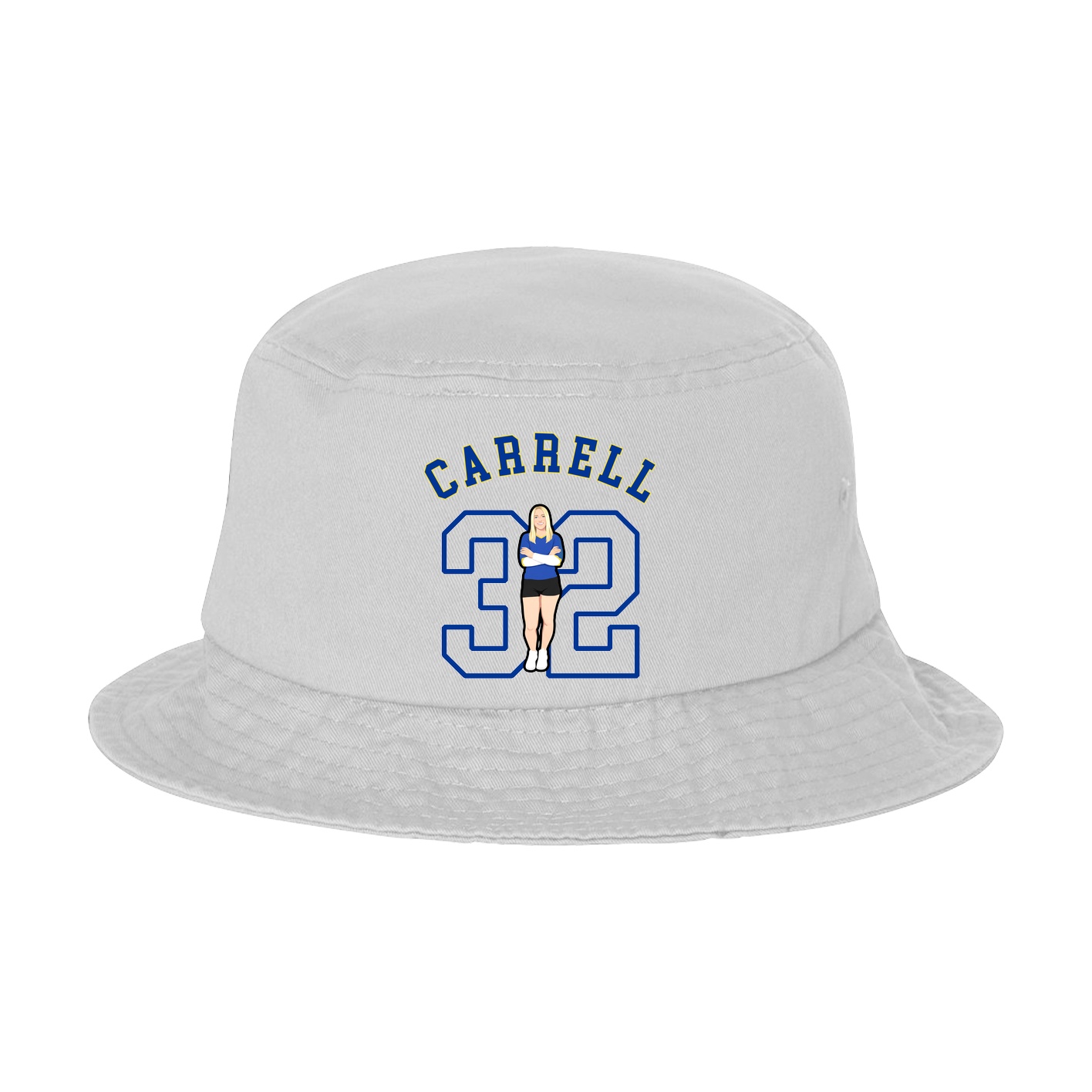Bucket Cap — Shirsey Arch in White