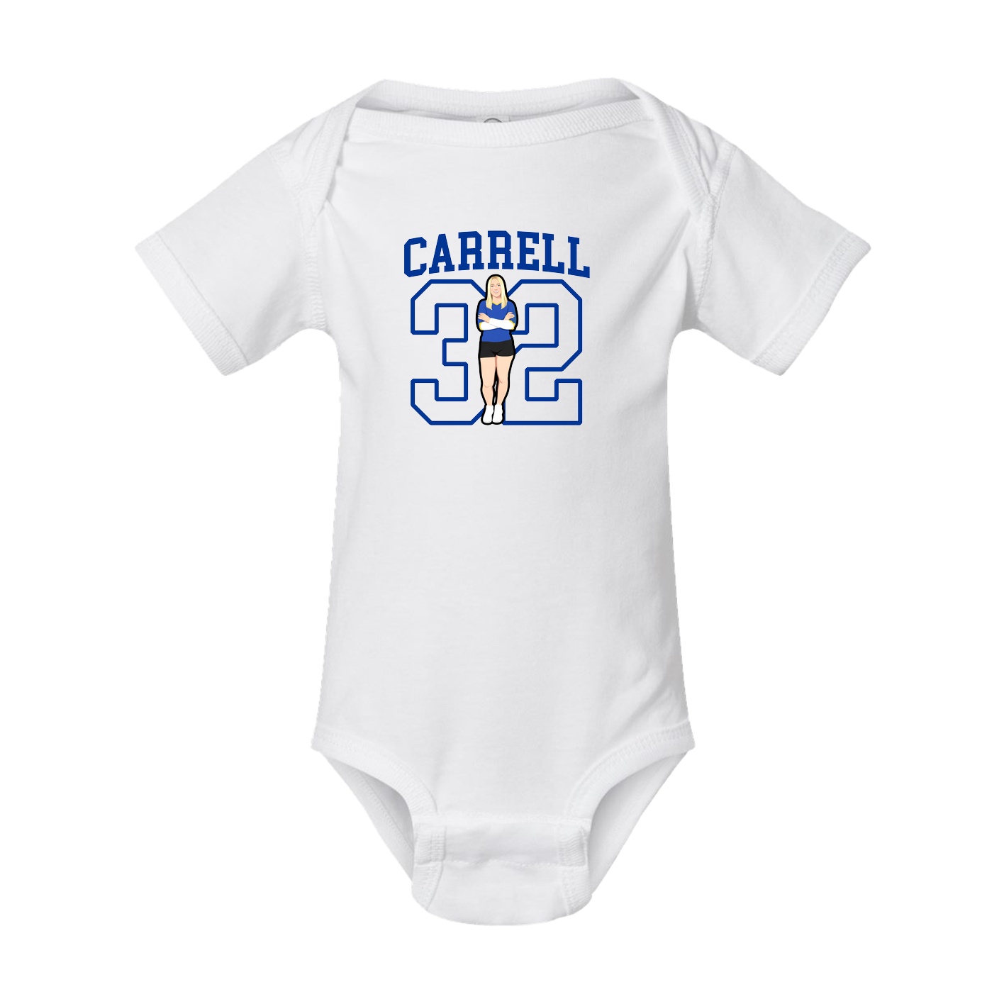 Baby Onesie — Shirsey in White