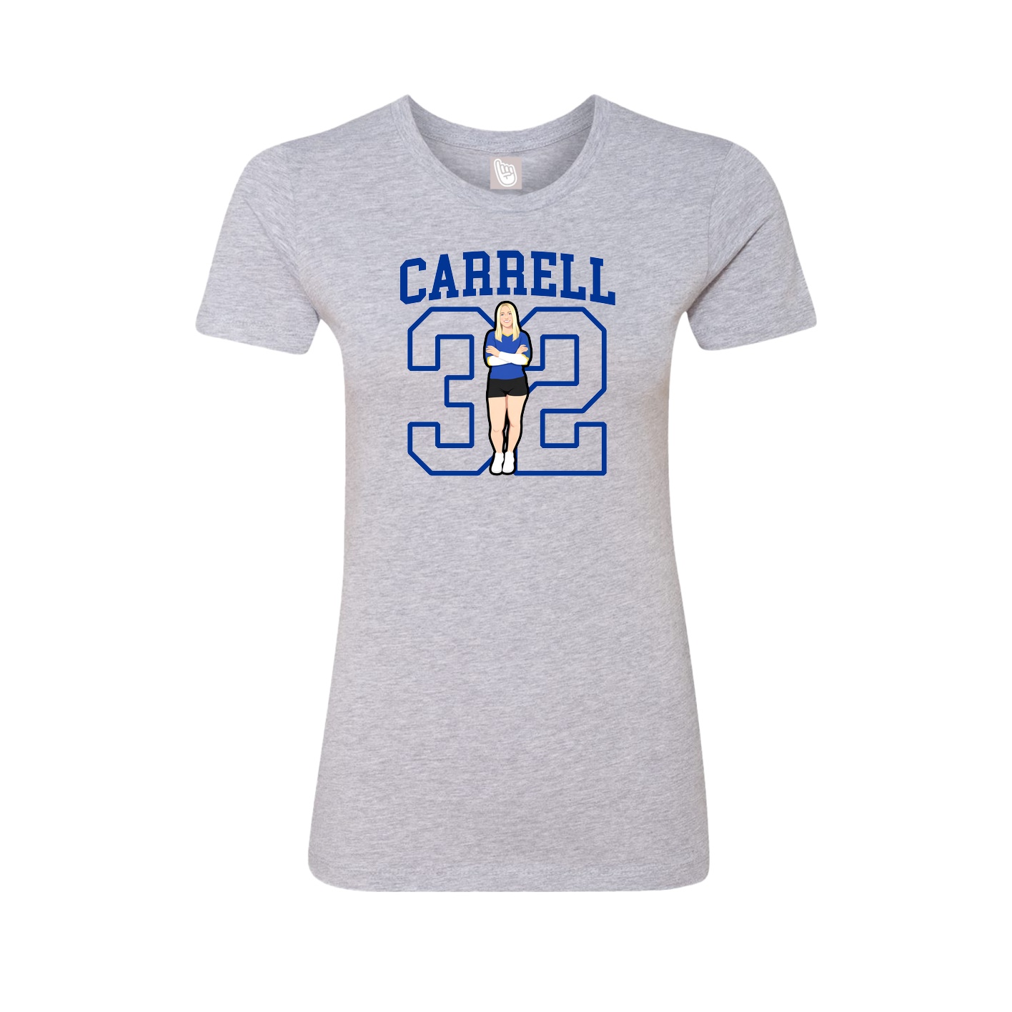 Womens Tee — Shirsey in Grey